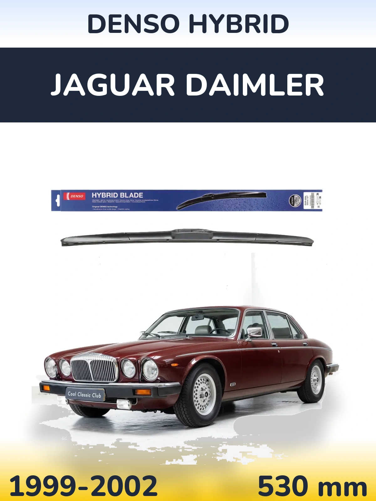 Ștergătoare Denso Hybrid pentru Jaguar Daimler