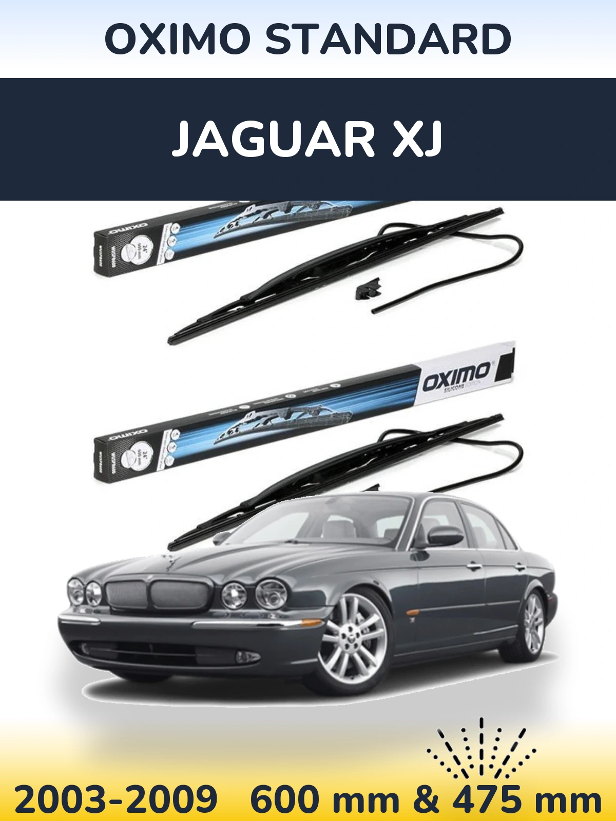 Ștergătoare Oximo Standard pentru Jaguar XJ