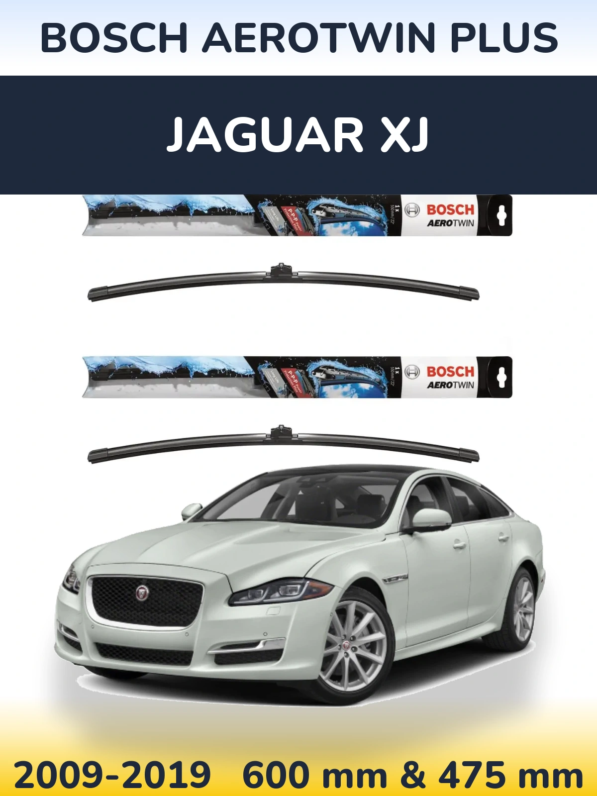 Ștergătoare BOSCH AeroTwin Plus pentru Jaguar XJ