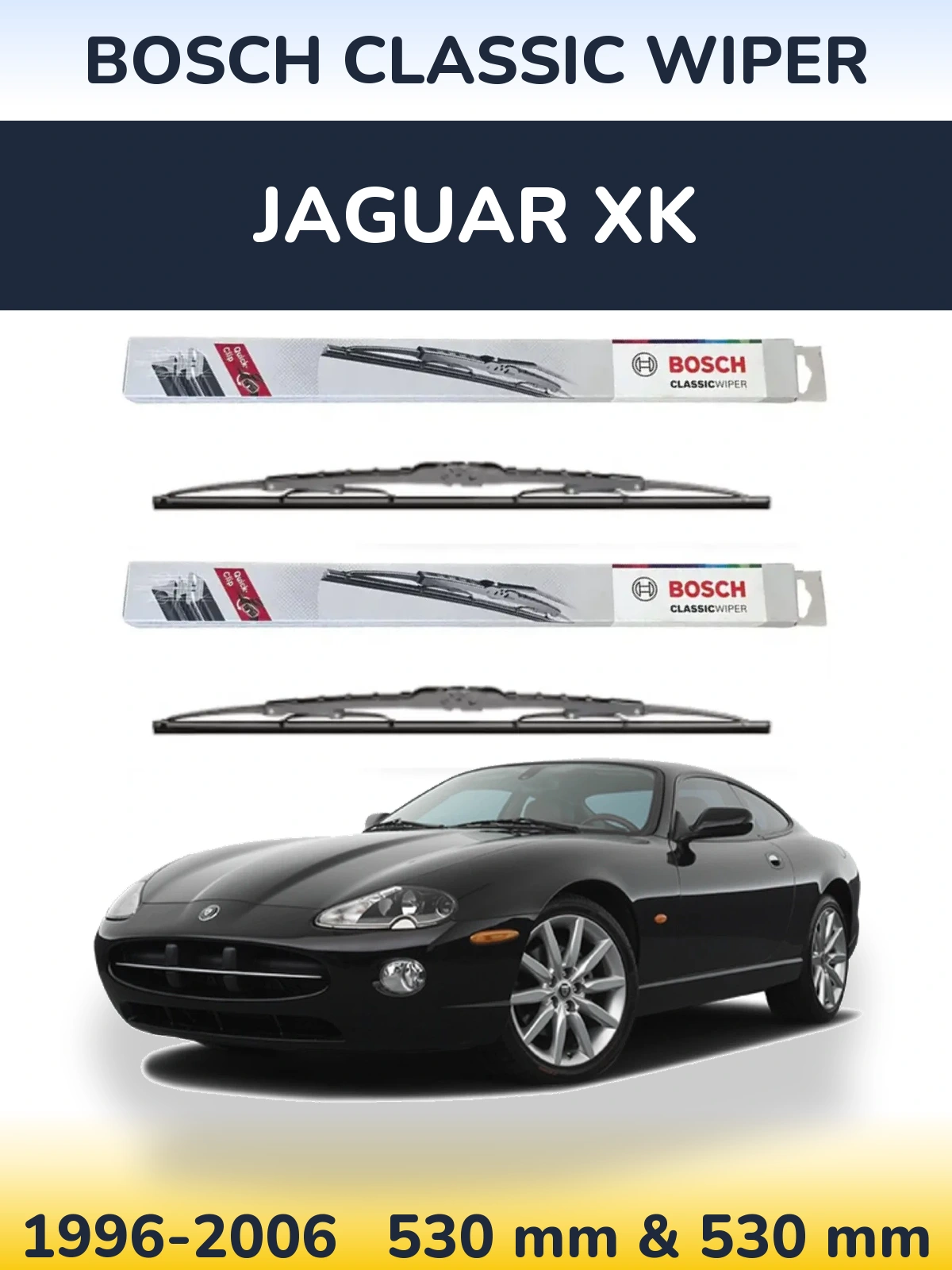 Ștergătoare BOSCH Classic Wiper pentru Jaguar XK