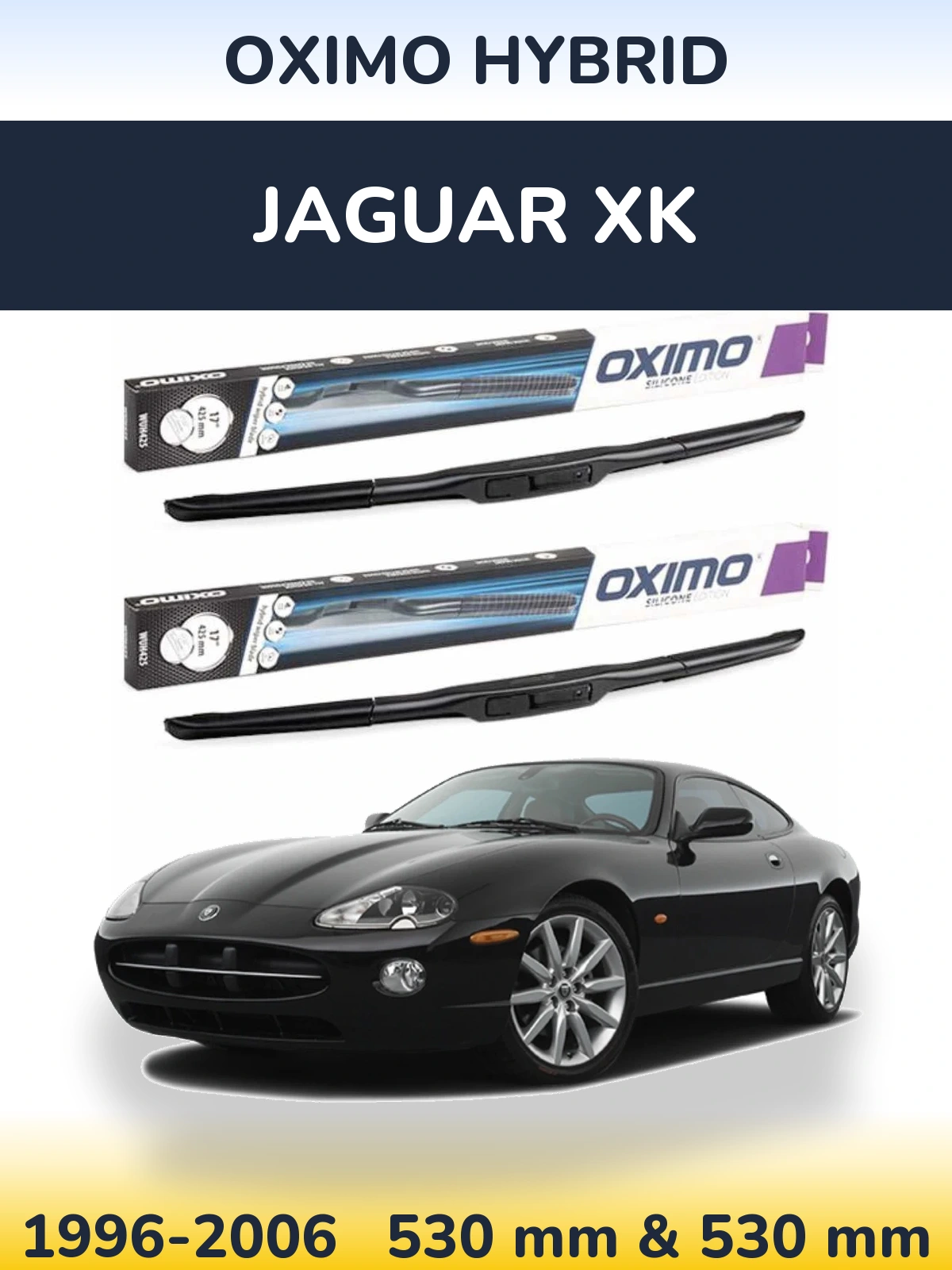 Ștergătoare Oximo Hybrid pentru Jaguar XK
