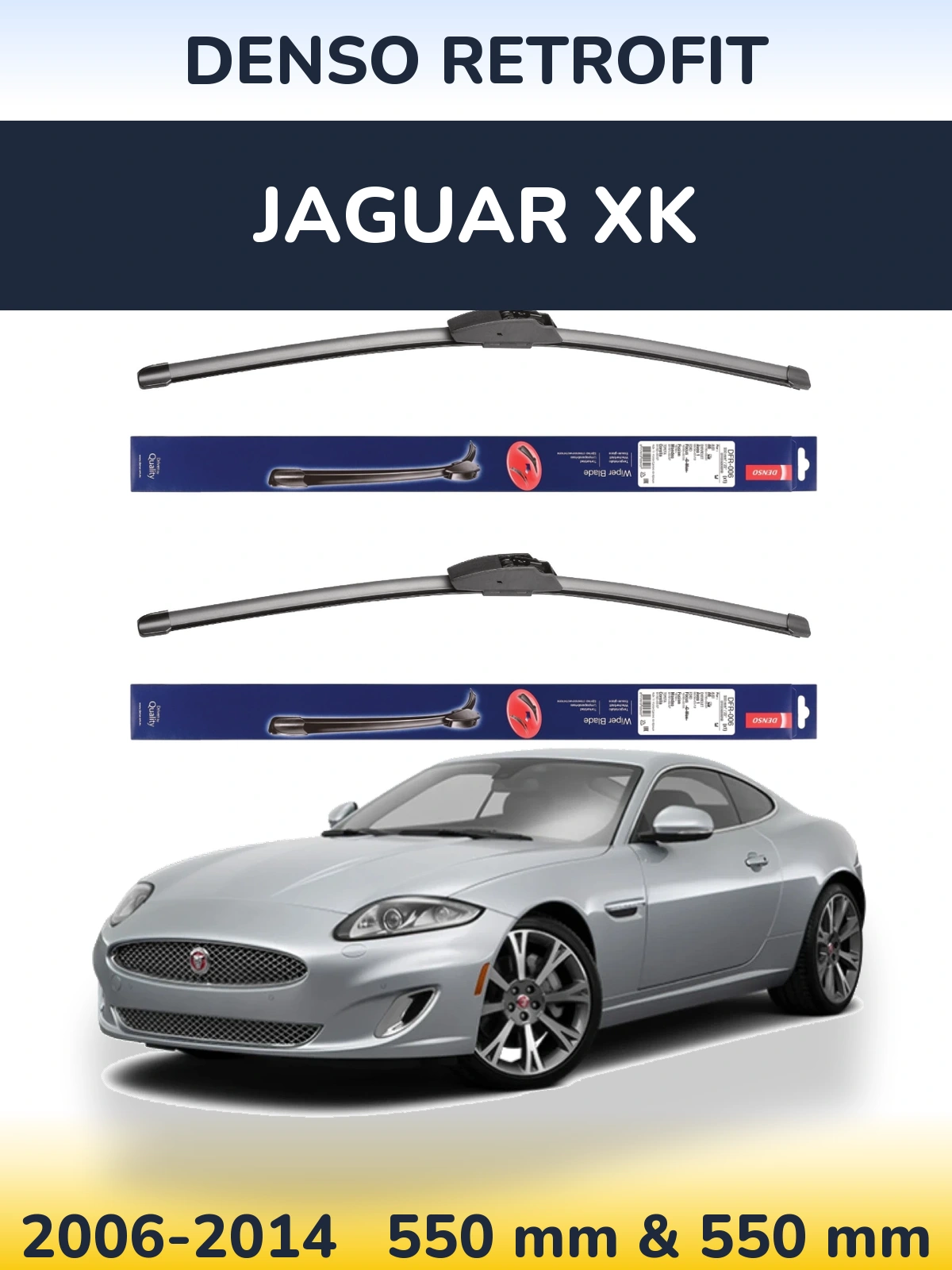 Ștergătoare Denso Retrofit pentru Jaguar XK