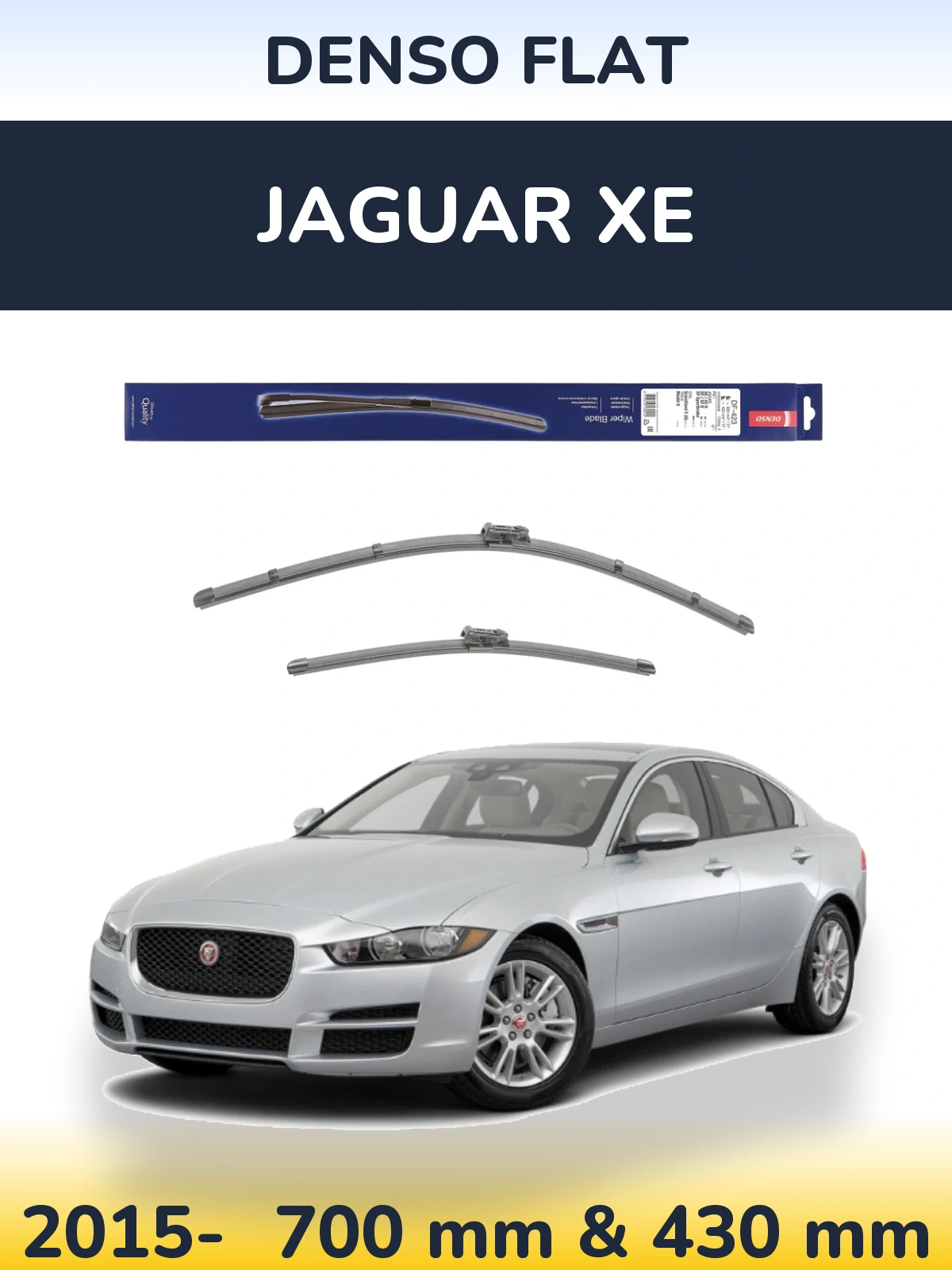 Ștergătoare Denso Flat pentru Jaguar XE