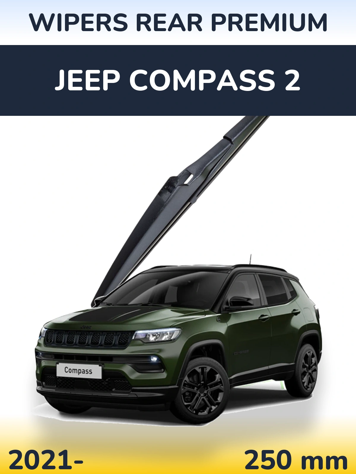 Ștergătoare WIPERS REAR PREMIUM pentru Jeep Compass 2
