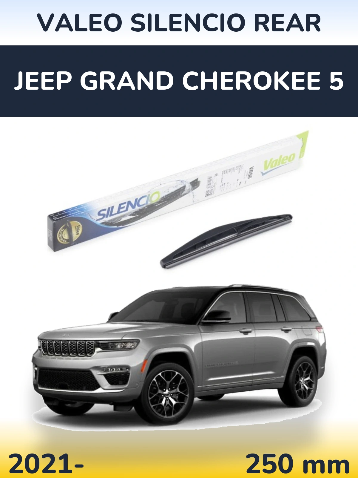 Ștergătoare Valeo Silencio Rear pentru Jeep Grand Cherokee 5