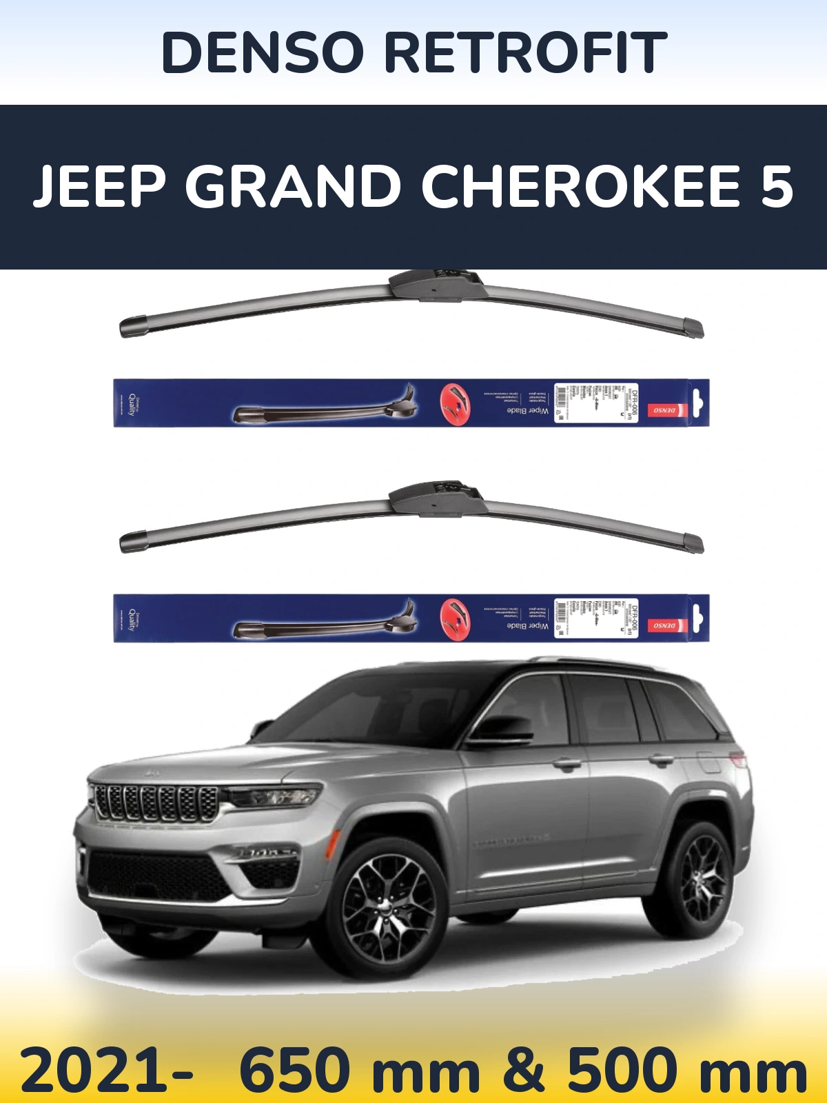 Ștergătoare Denso Retrofit pentru Jeep Grand Cherokee 5
