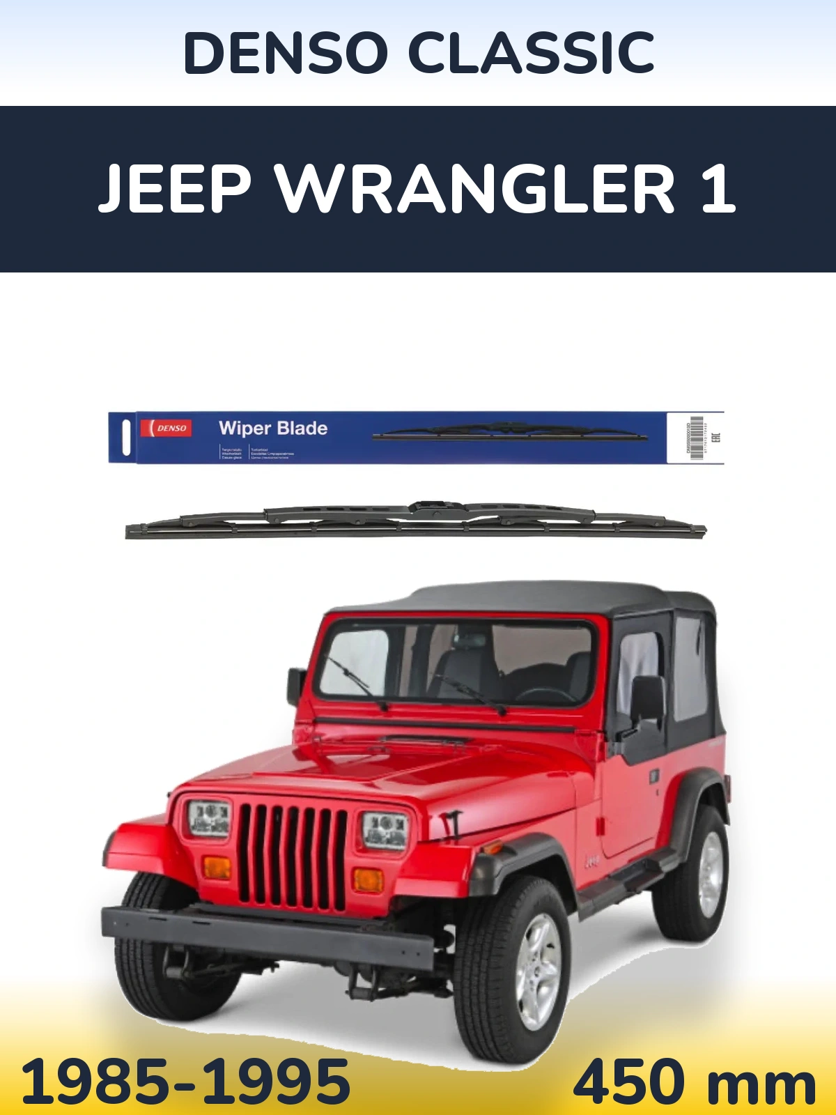 Ștergătoare Denso Classic pentru Jeep Wrangler 1