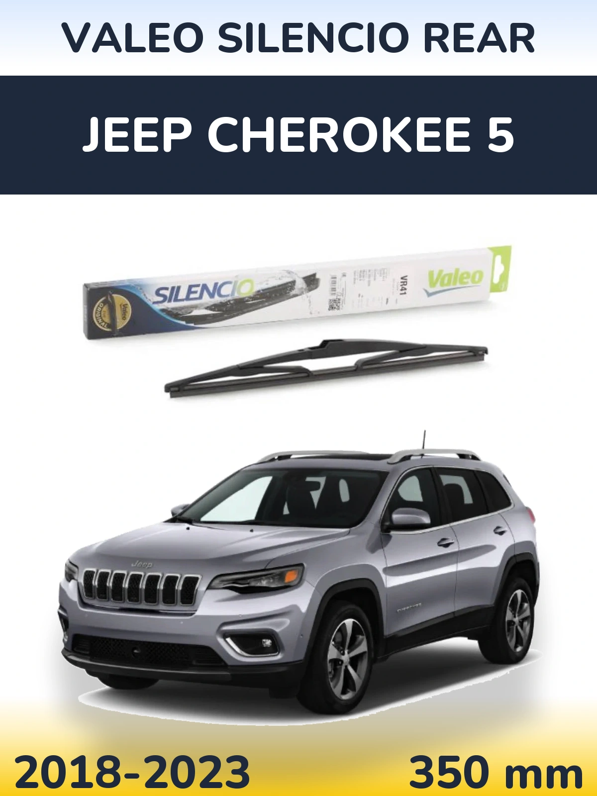 Ștergătoare Valeo Silencio Rear pentru Jeep Cherokee 5