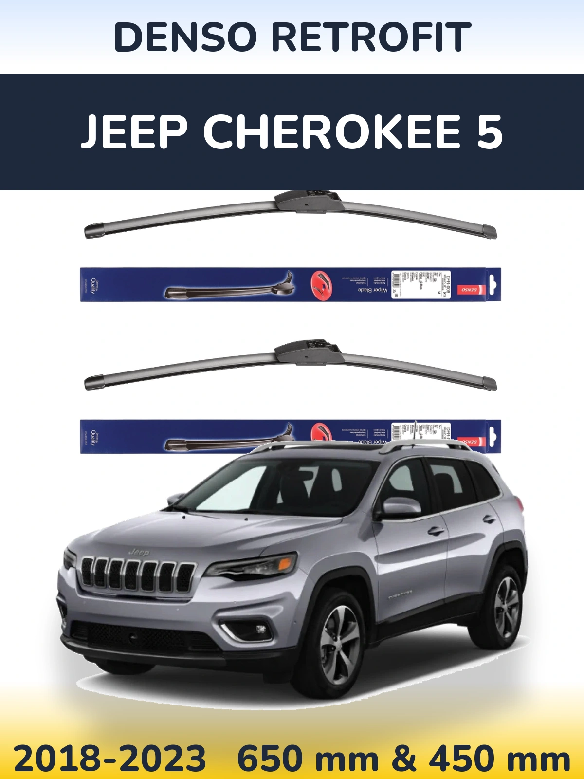 Ștergătoare Denso Retrofit pentru Jeep Cherokee 5