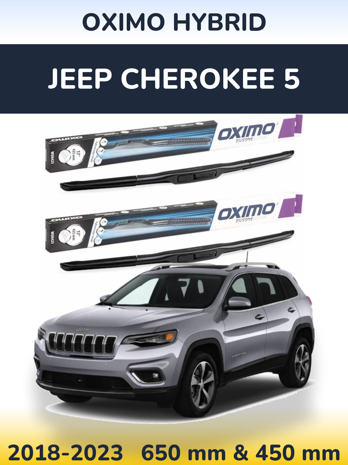 Ștergătoare Oximo Hybrid pentru Jeep Cherokee 5
