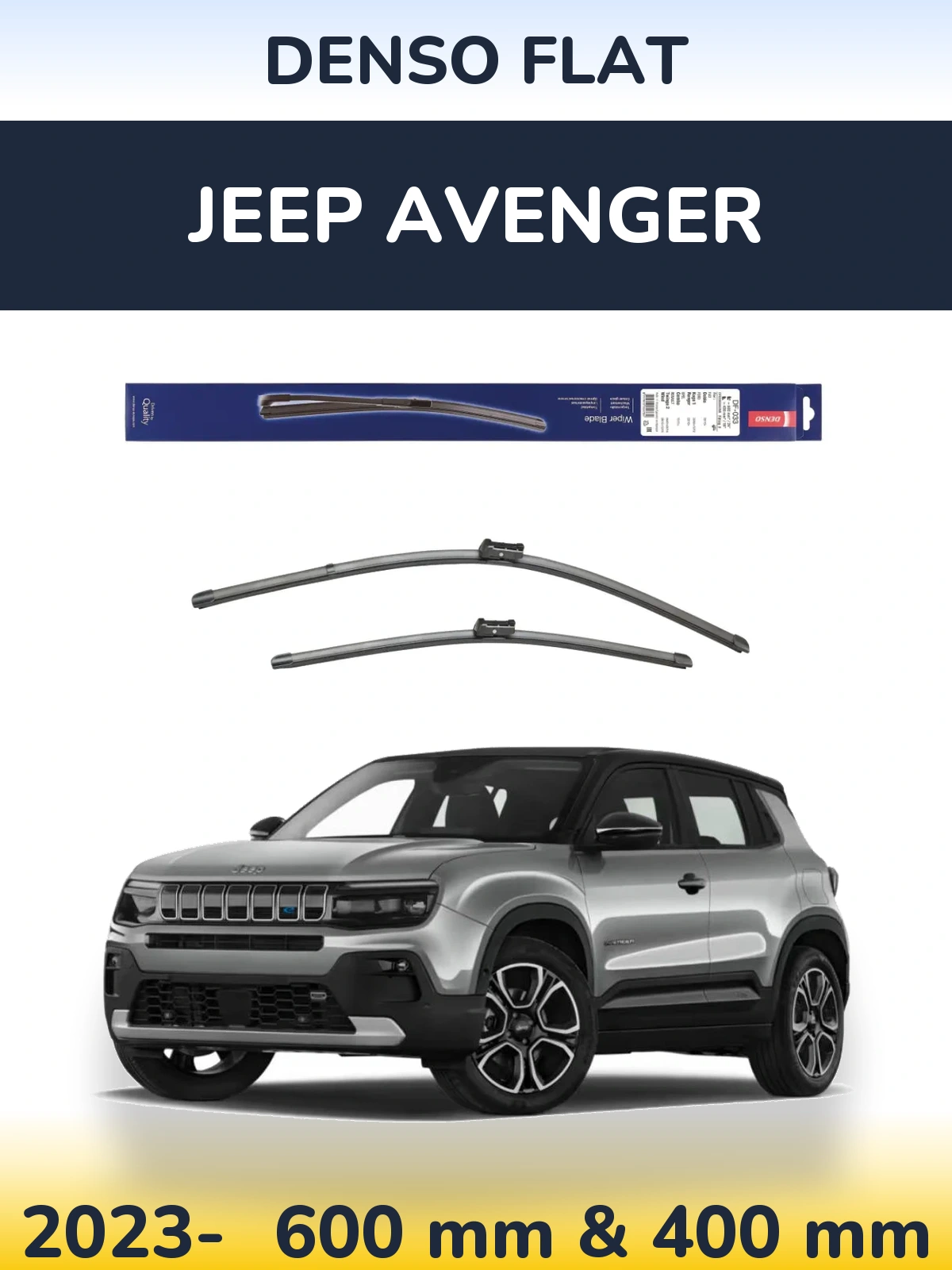 Ștergătoare Denso Flat pentru Jeep Avenger