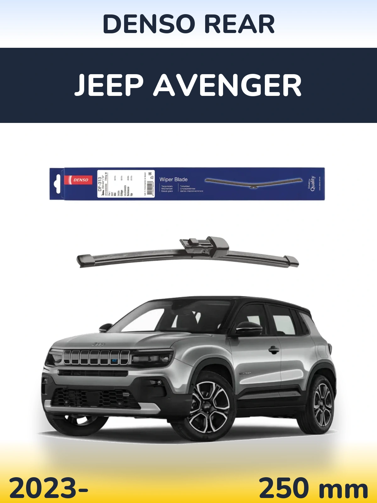 Ștergătoare Denso Rear pentru Jeep Avenger