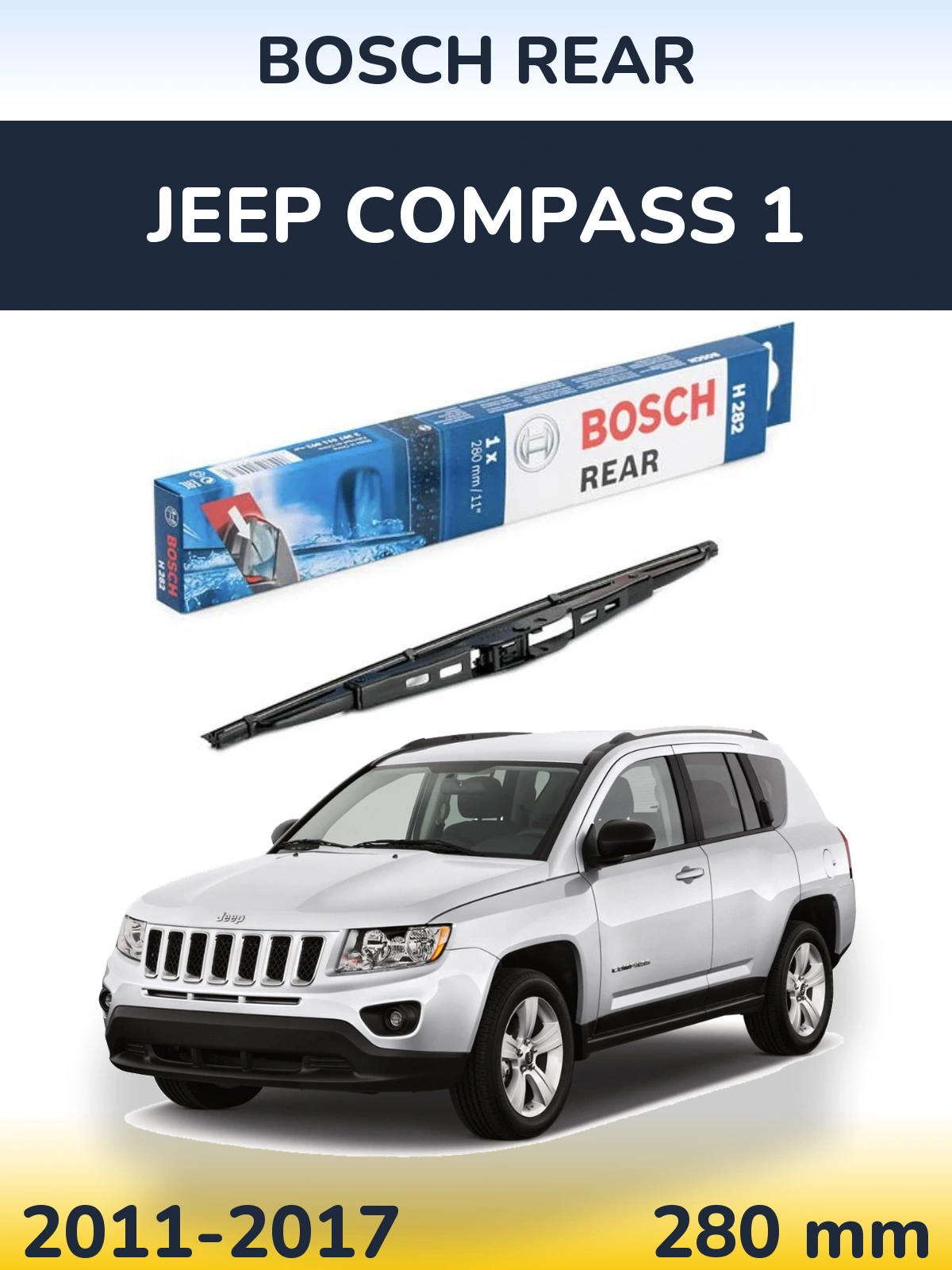Ștergătoare BOSCH Rear pentru Jeep Compass 1