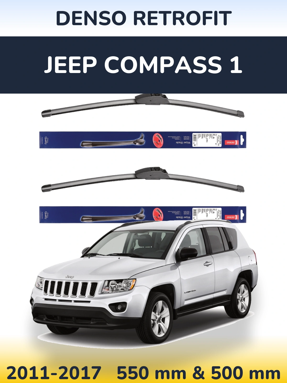 Ștergătoare Denso Retrofit pentru Jeep Compass 1