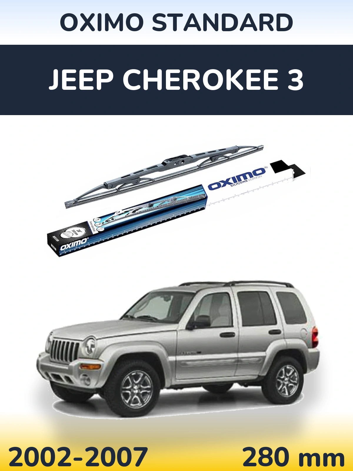 Ștergătoare Oximo Standard pentru Jeep Cherokee 3
