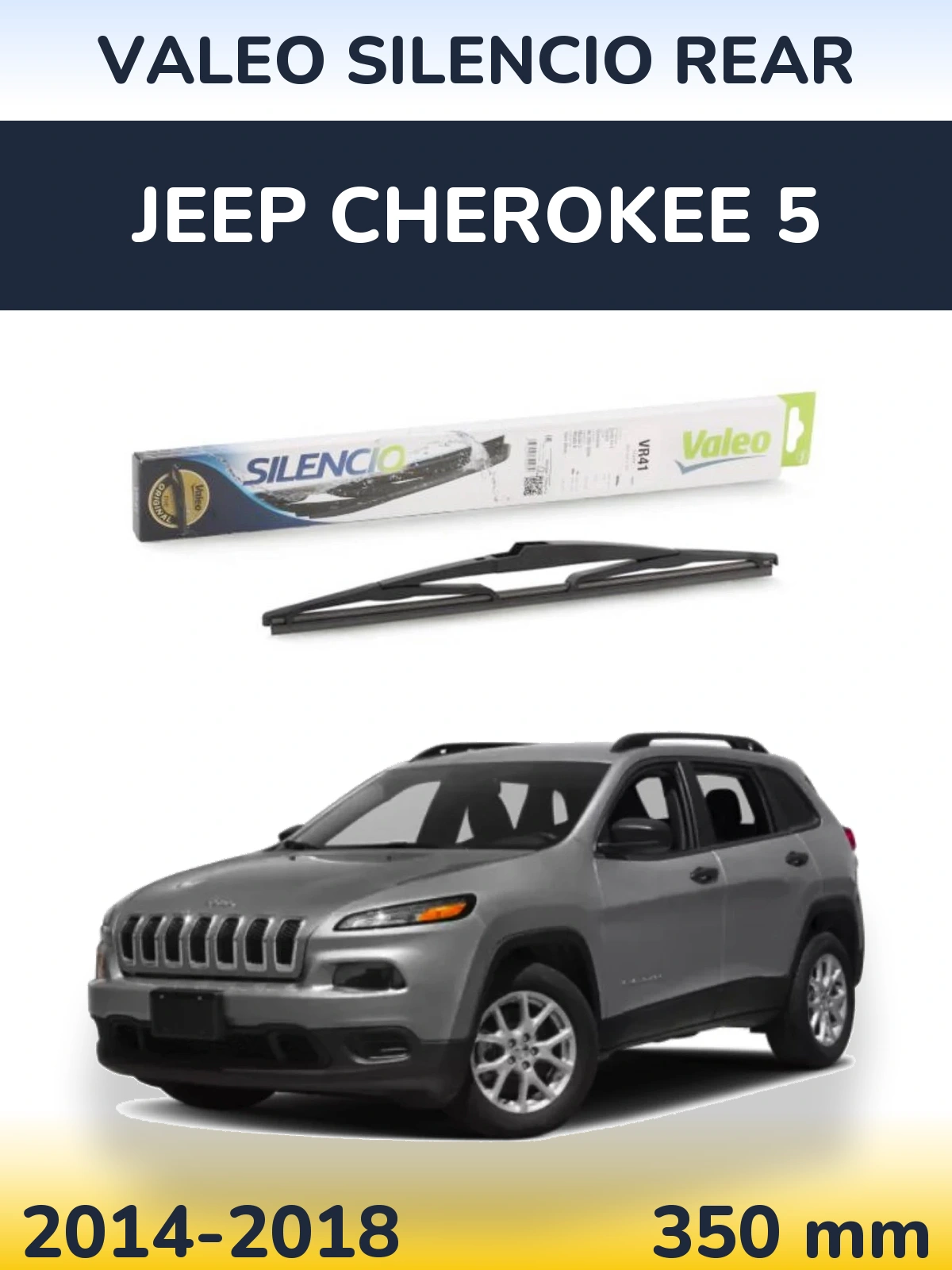 Ștergătoare Valeo Silencio Rear pentru Jeep Cherokee 5