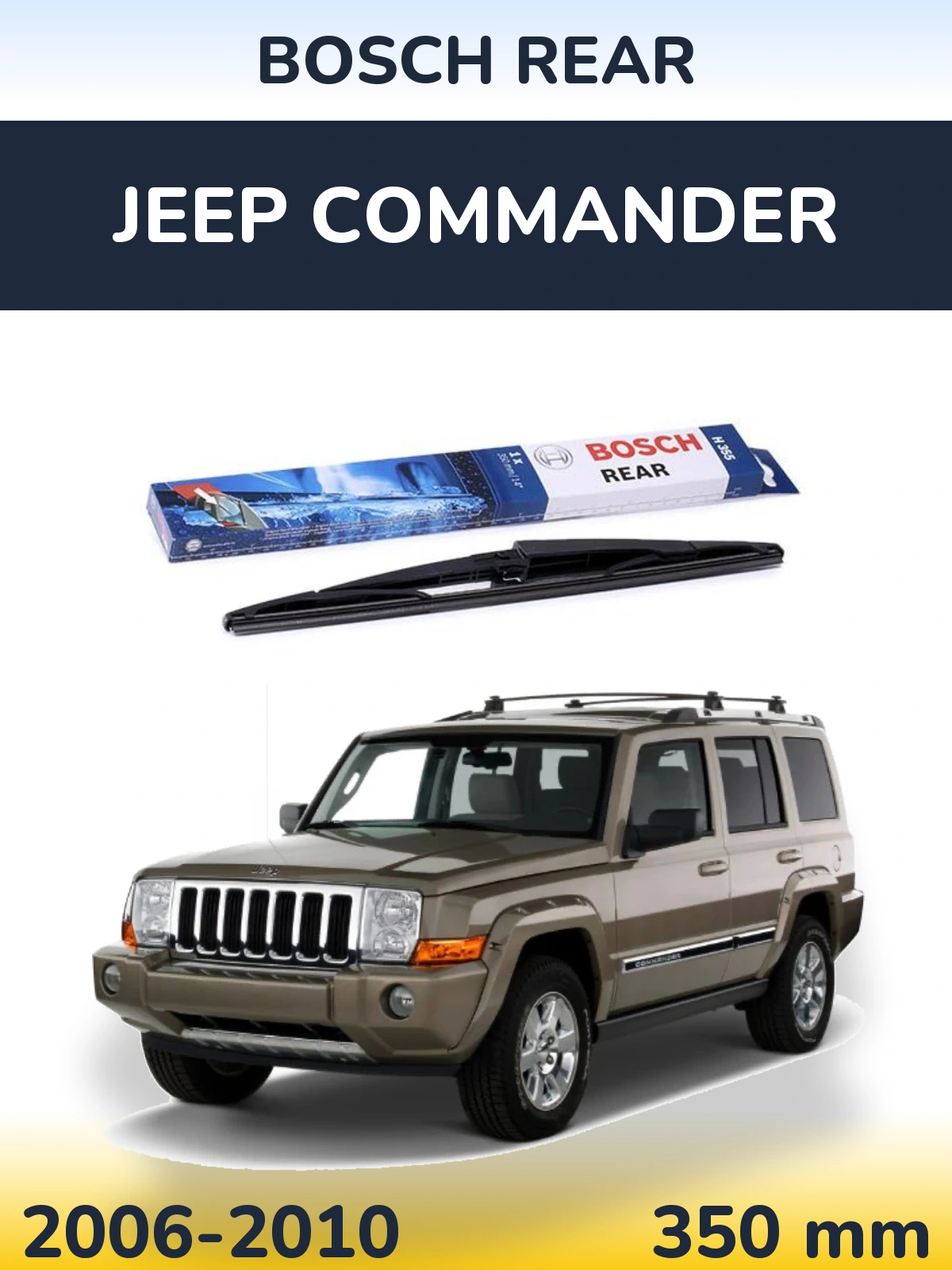 Ștergătoare BOSCH Rear pentru Jeep Commander