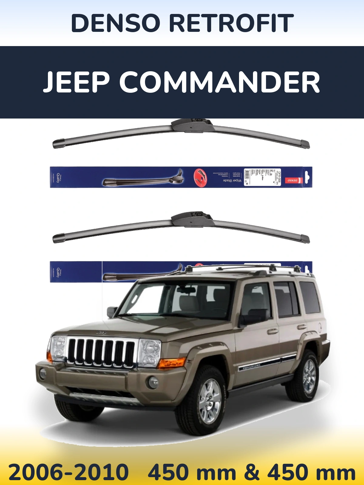 Ștergătoare Denso Retrofit pentru Jeep Commander