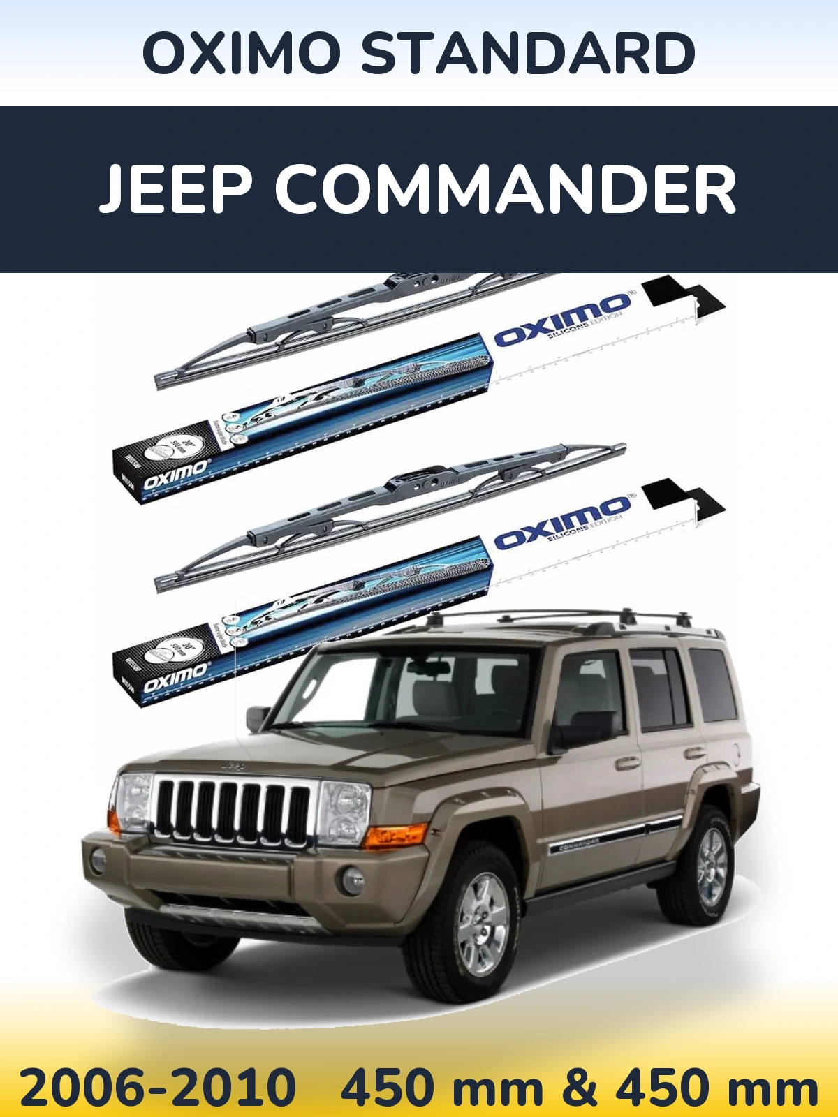 Ștergătoare Oximo Standard pentru Jeep Commander