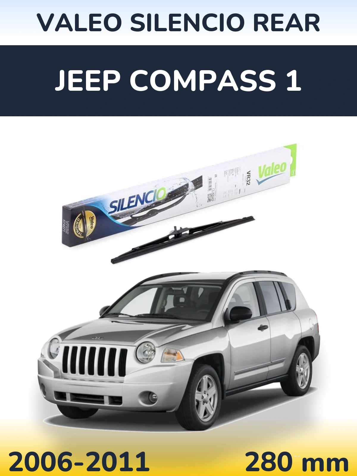 Ștergătoare Valeo Silencio Rear pentru Jeep Compass 1