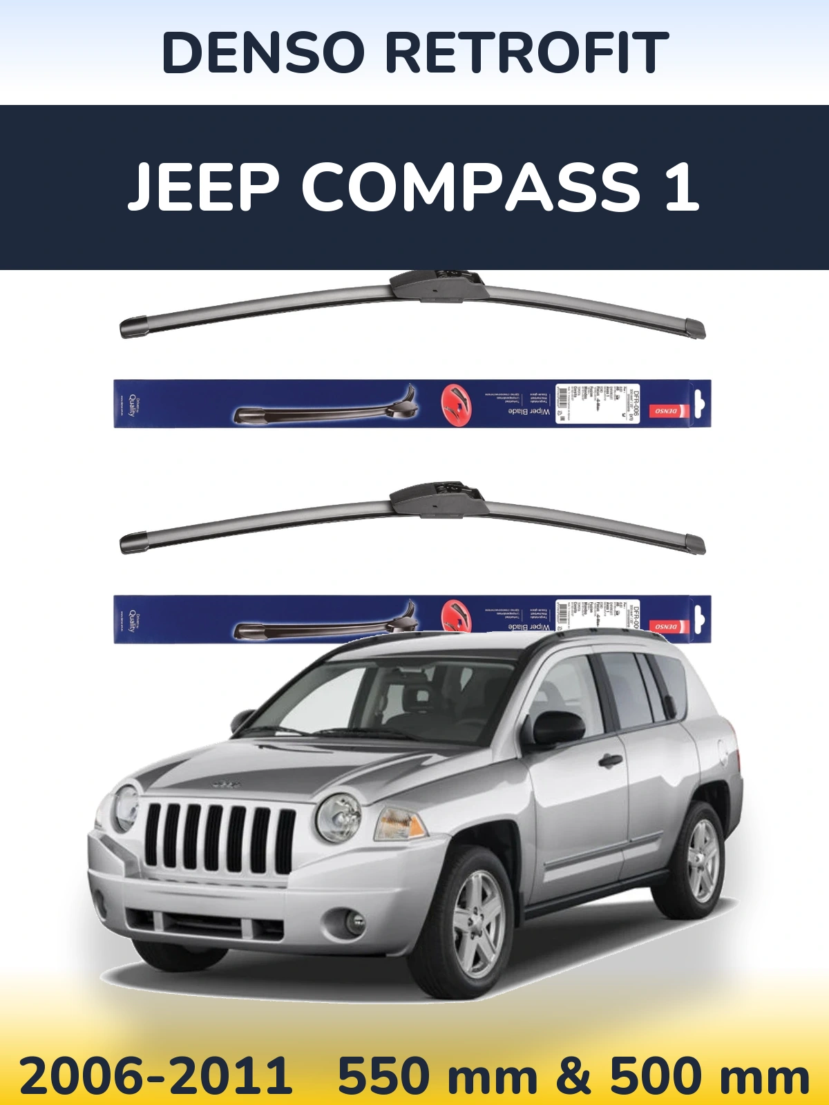 Ștergătoare Denso Retrofit pentru Jeep Compass 1