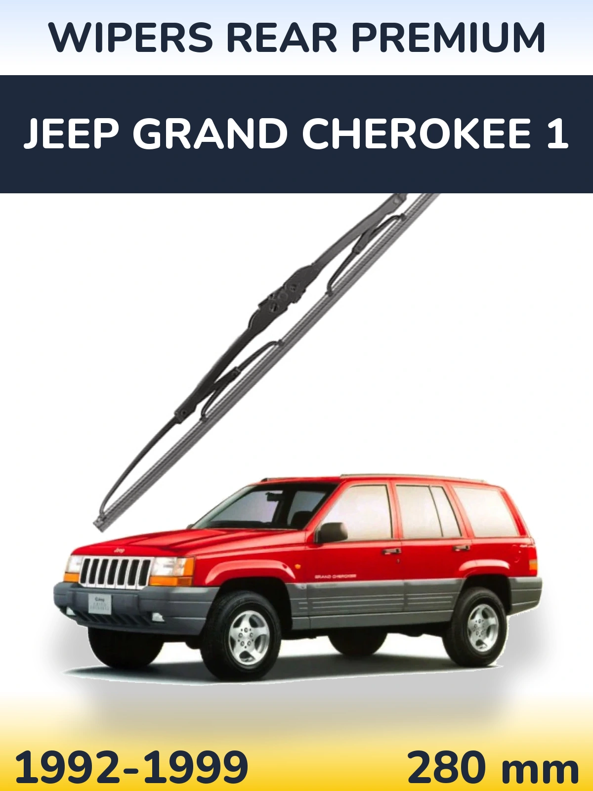 Ștergătoare WIPERS REAR PREMIUM pentru Jeep Grand Cherokee 1