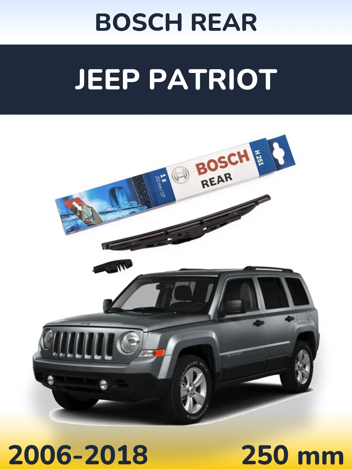 Ștergătoare BOSCH Rear pentru Jeep Patriot