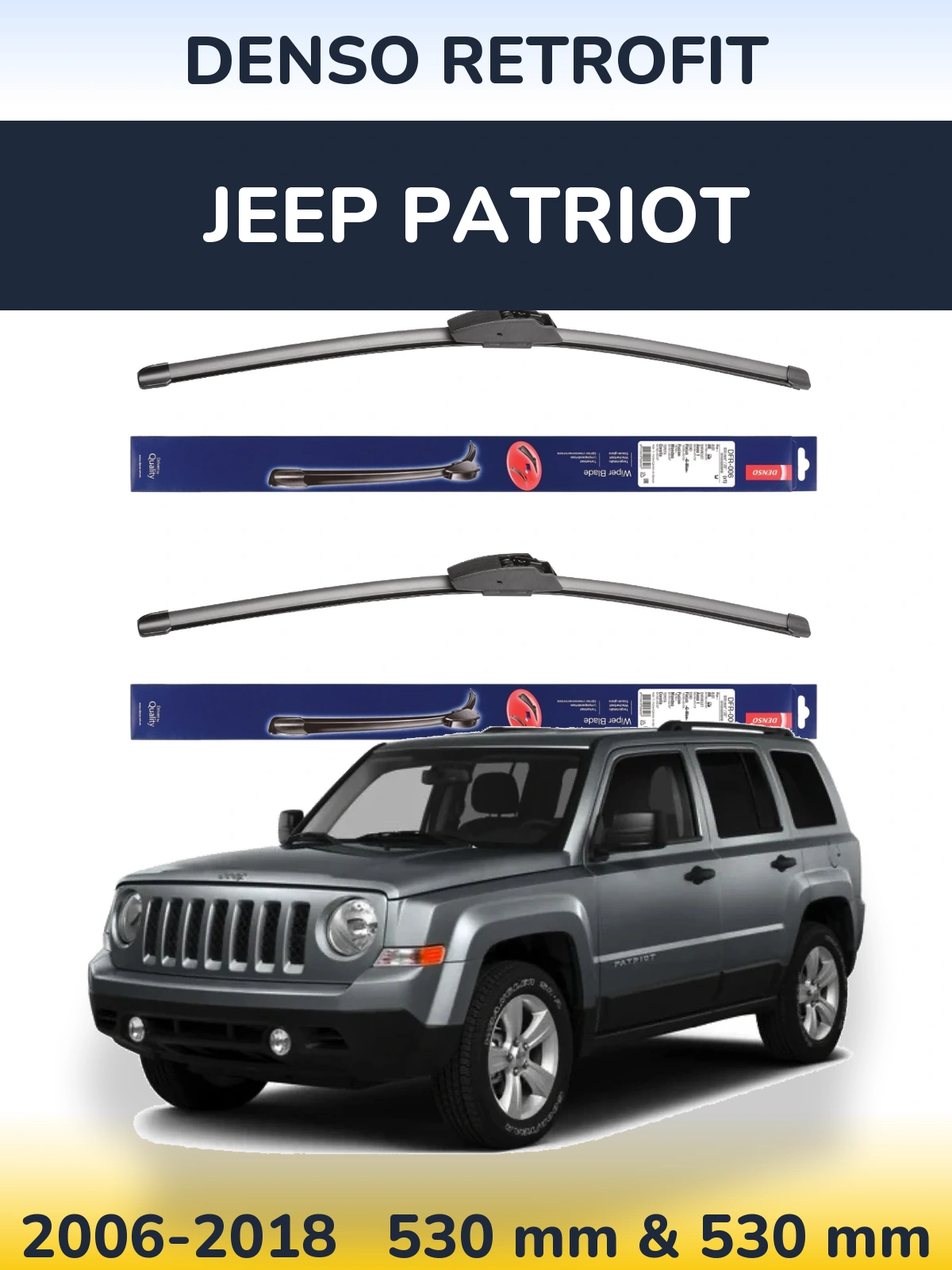 Ștergătoare Denso Retrofit pentru Jeep Patriot
