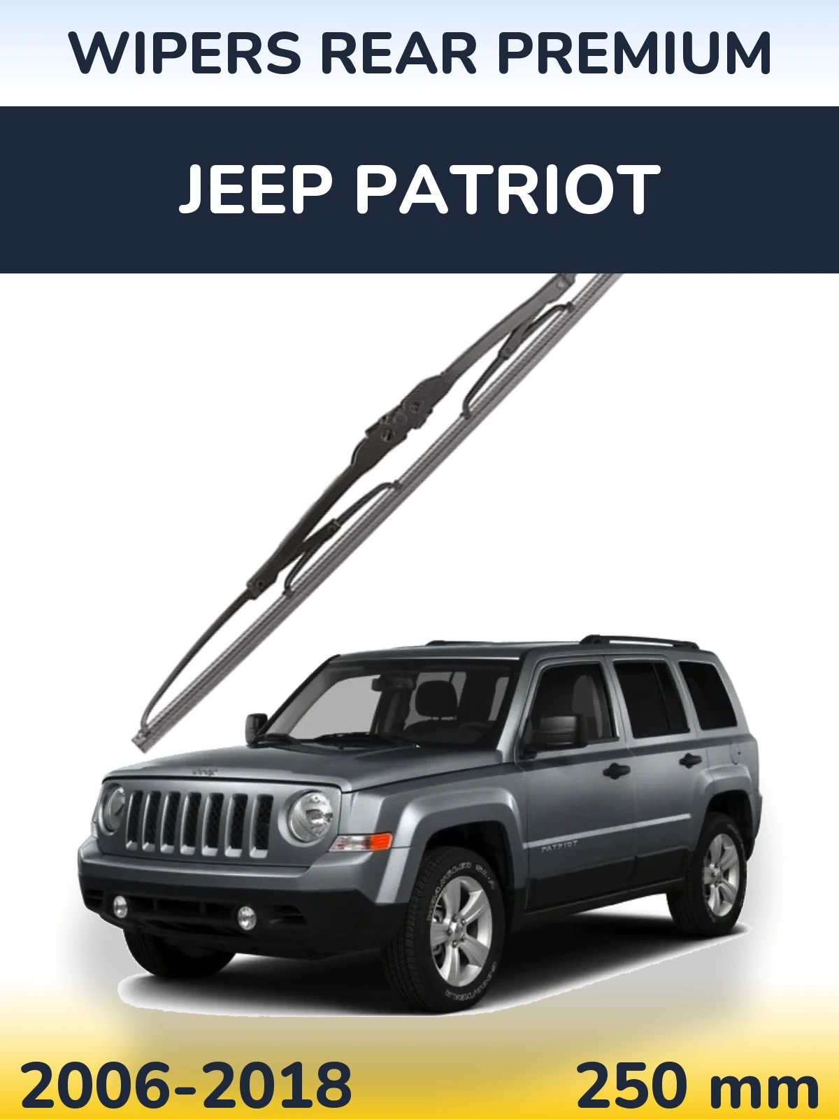 Ștergătoare WIPERS REAR PREMIUM pentru Jeep Patriot