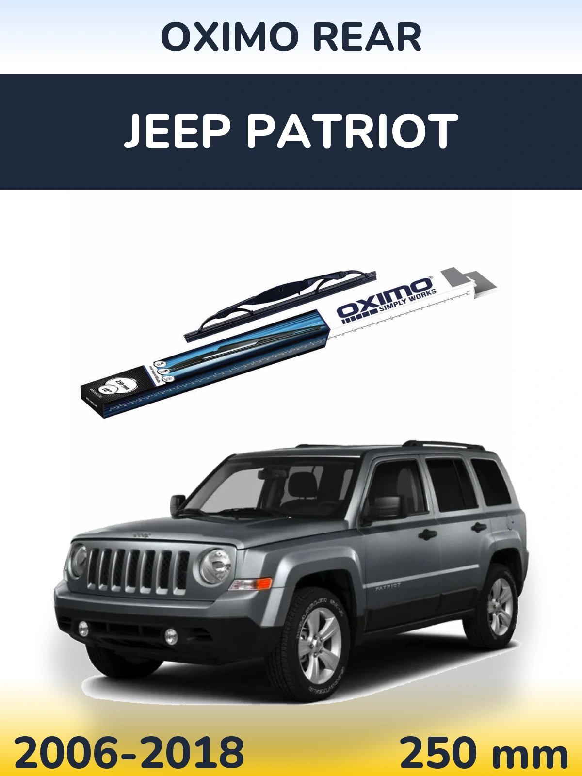 Ștergătoare Oximo Rear pentru Jeep Patriot