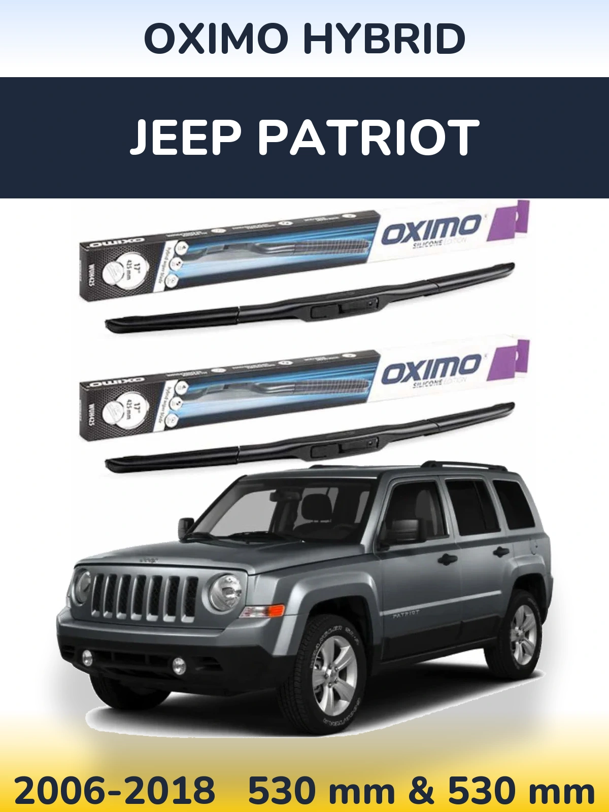 Ștergătoare Oximo Hybrid pentru Jeep Patriot