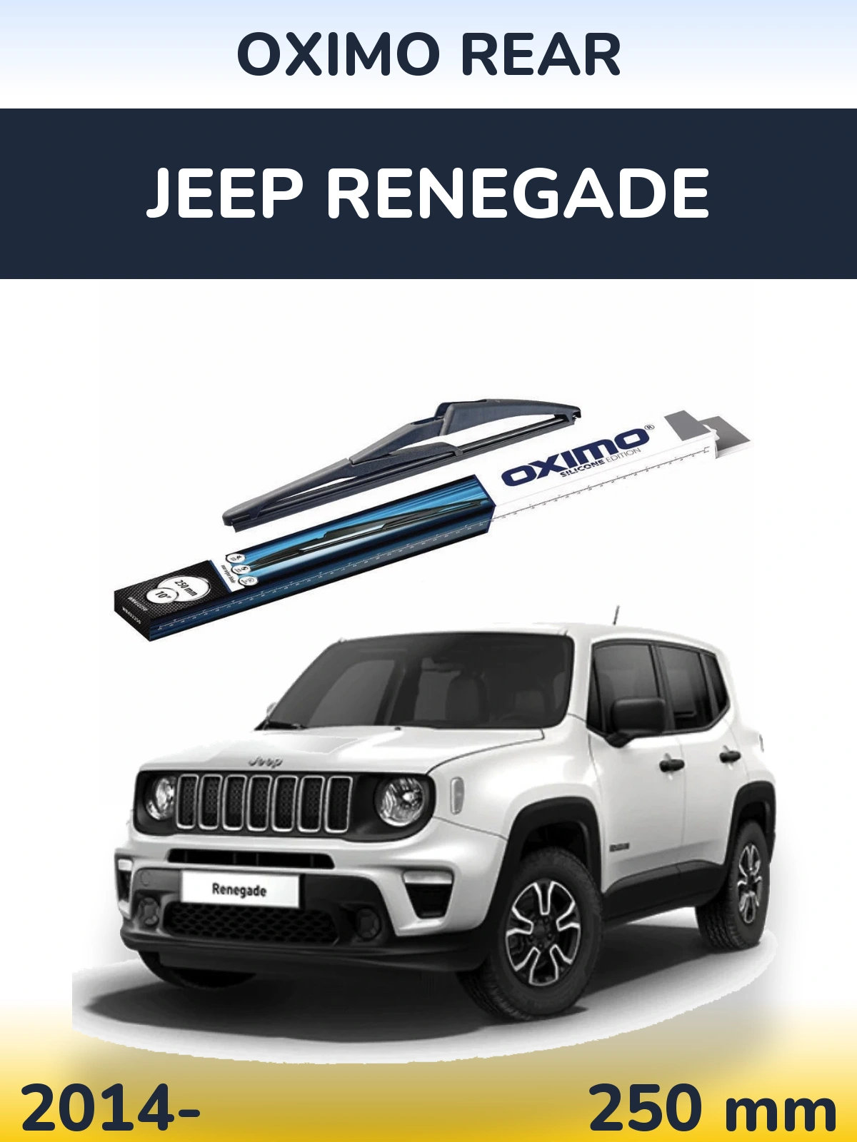 Ștergătoare Oximo Rear pentru Jeep Renegade