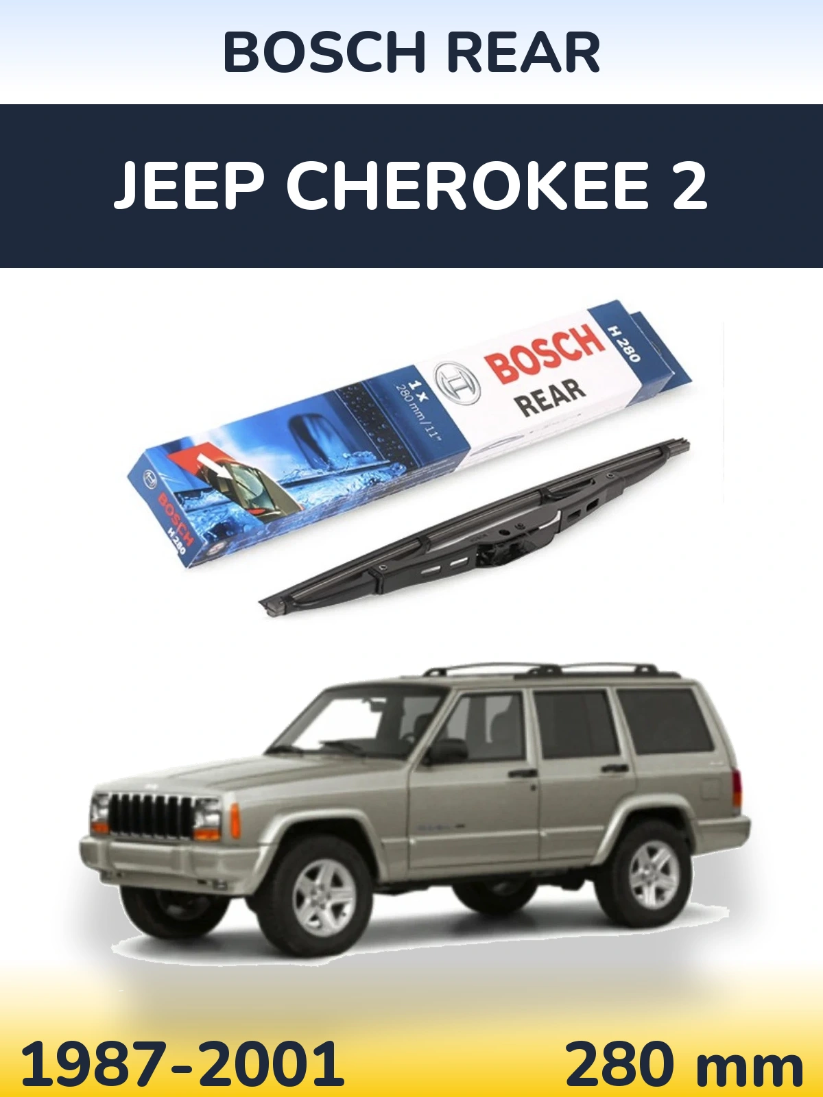 Ștergătoare BOSCH Rear pentru Jeep Cherokee 2