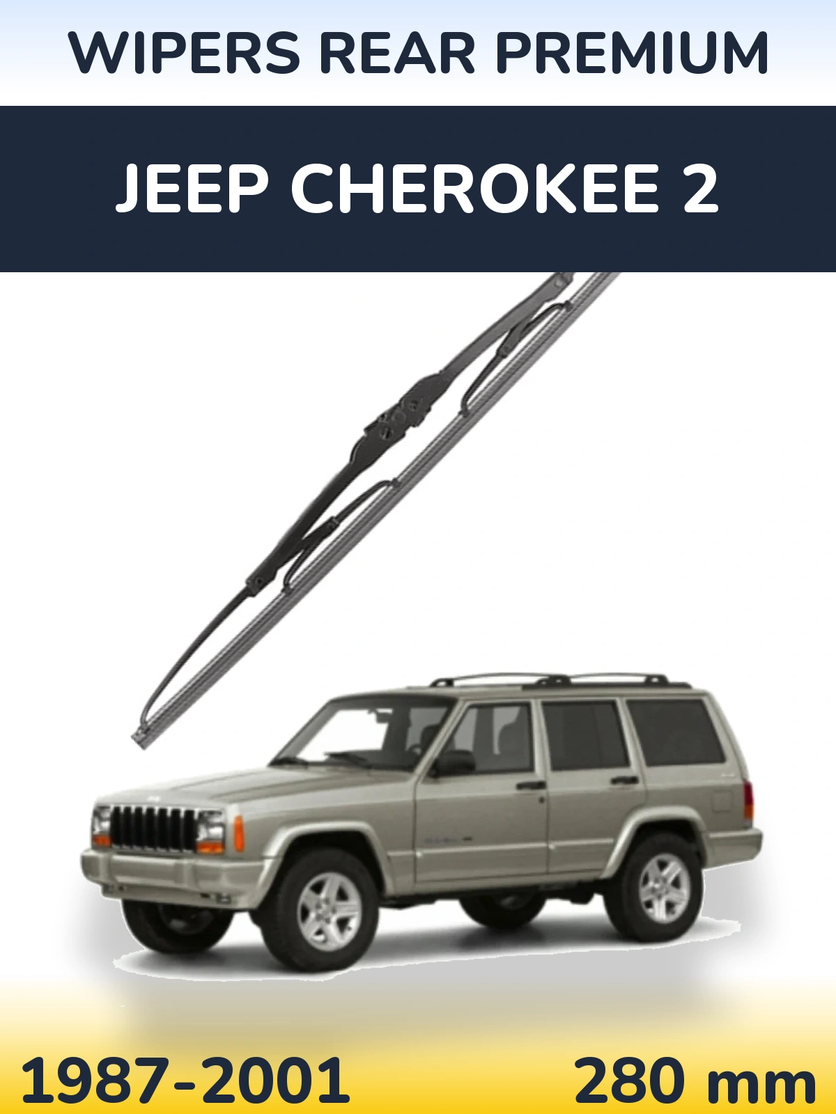 Ștergătoare WIPERS REAR PREMIUM pentru Jeep Cherokee 2