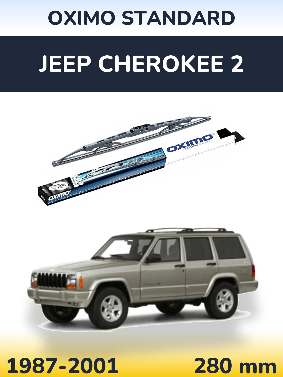 Ștergătoare Oximo Standard pentru Jeep Cherokee 2