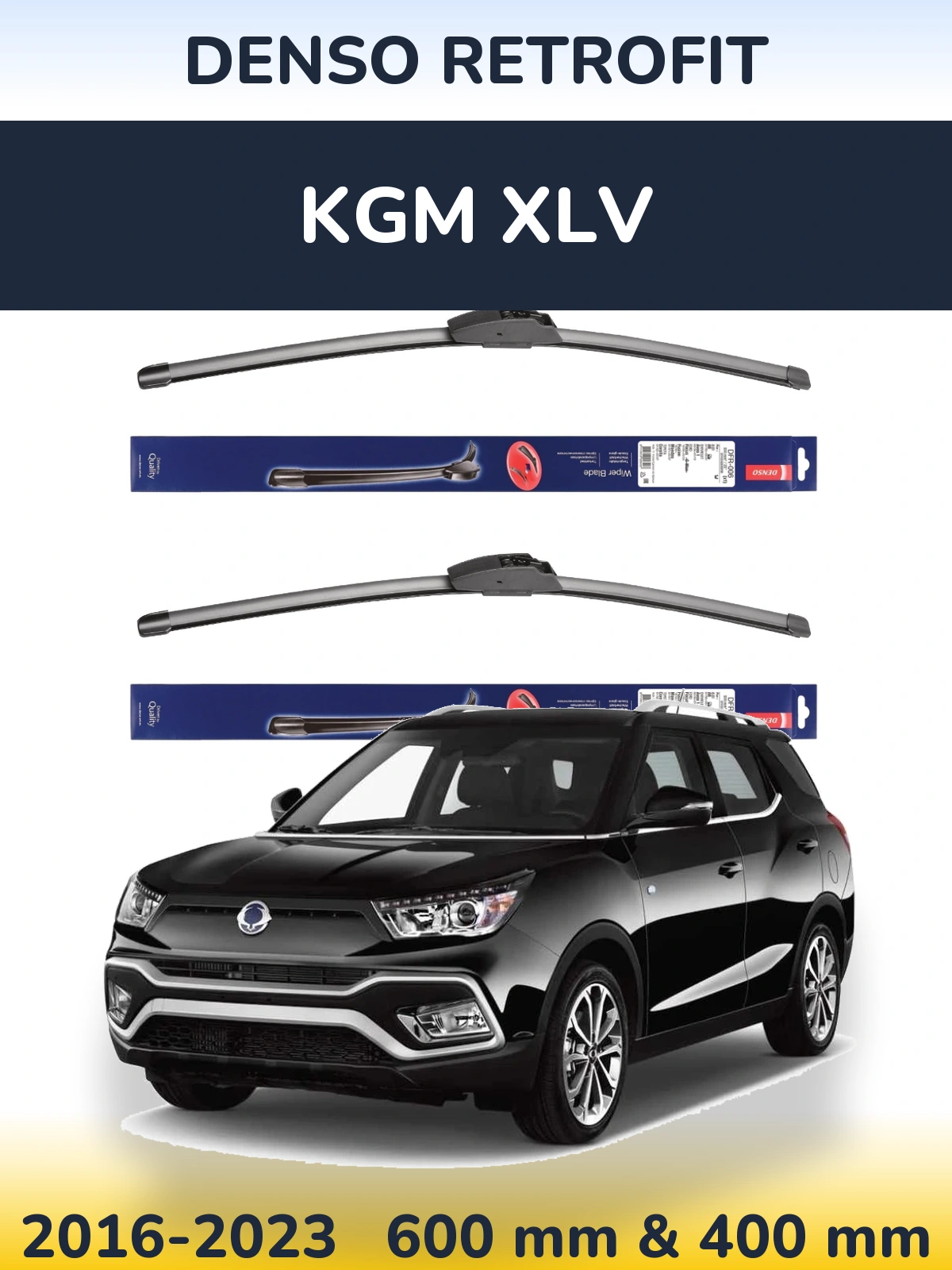 Ștergătoare Denso Retrofit pentru KGM XLV