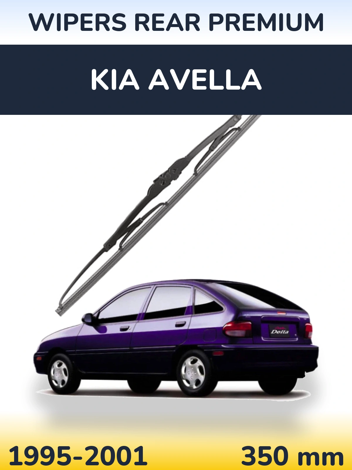 Ștergătoare WIPERS REAR PREMIUM pentru KIA Avella