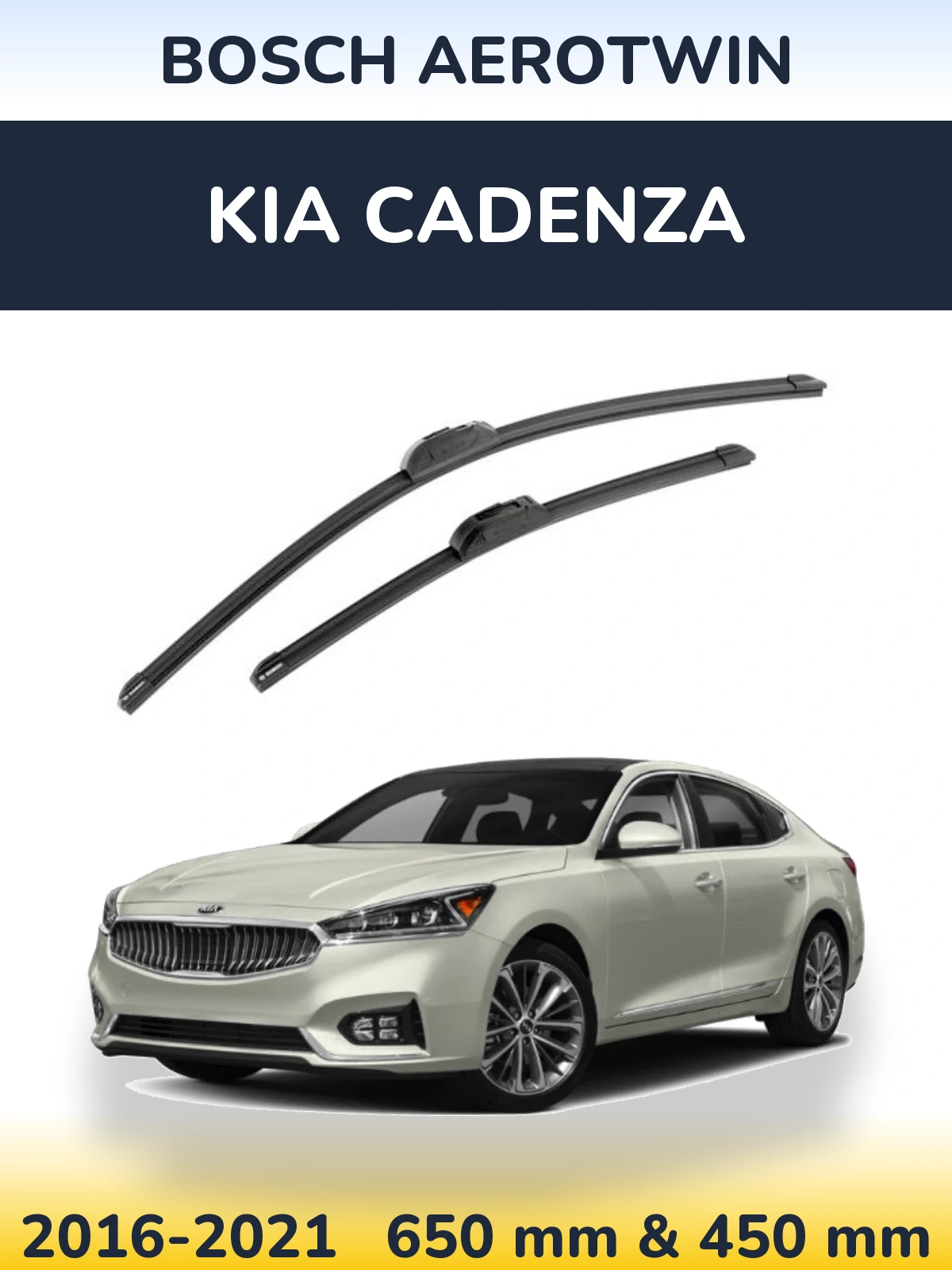 Ștergătoare BOSCH AeroTwin pentru KIA Cadenza