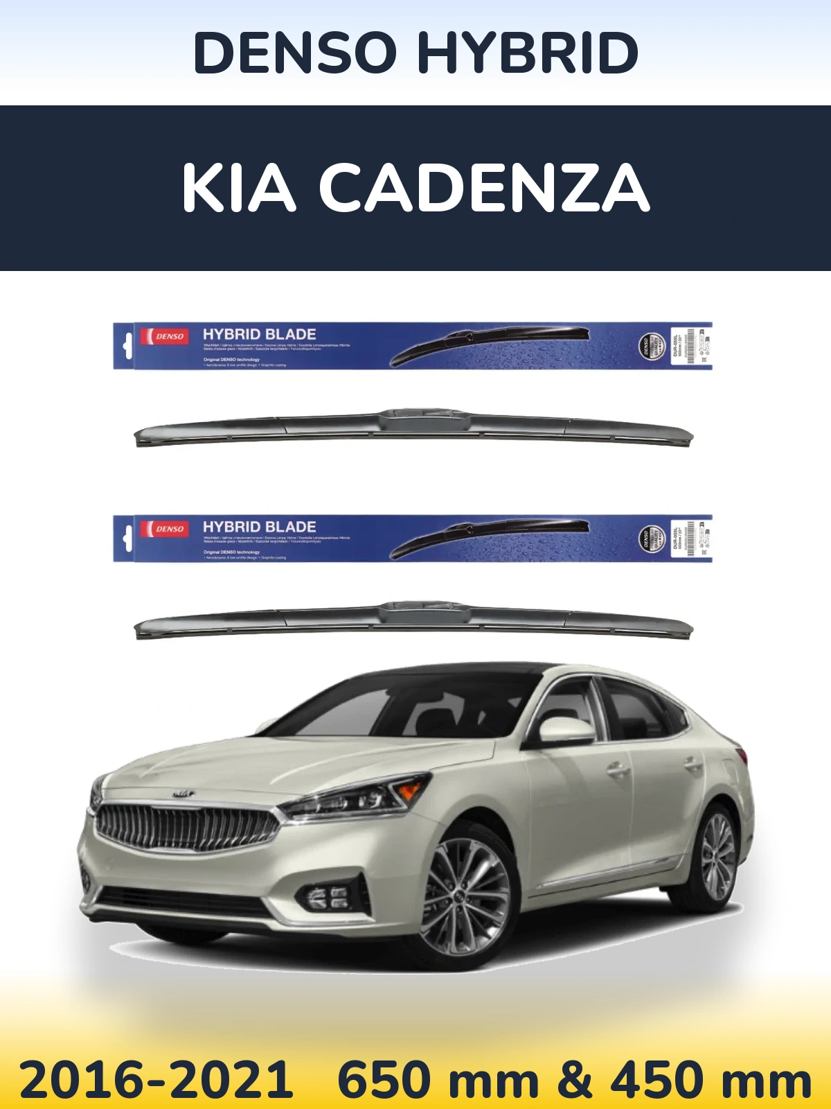 Ștergătoare Denso Hybrid pentru KIA Cadenza