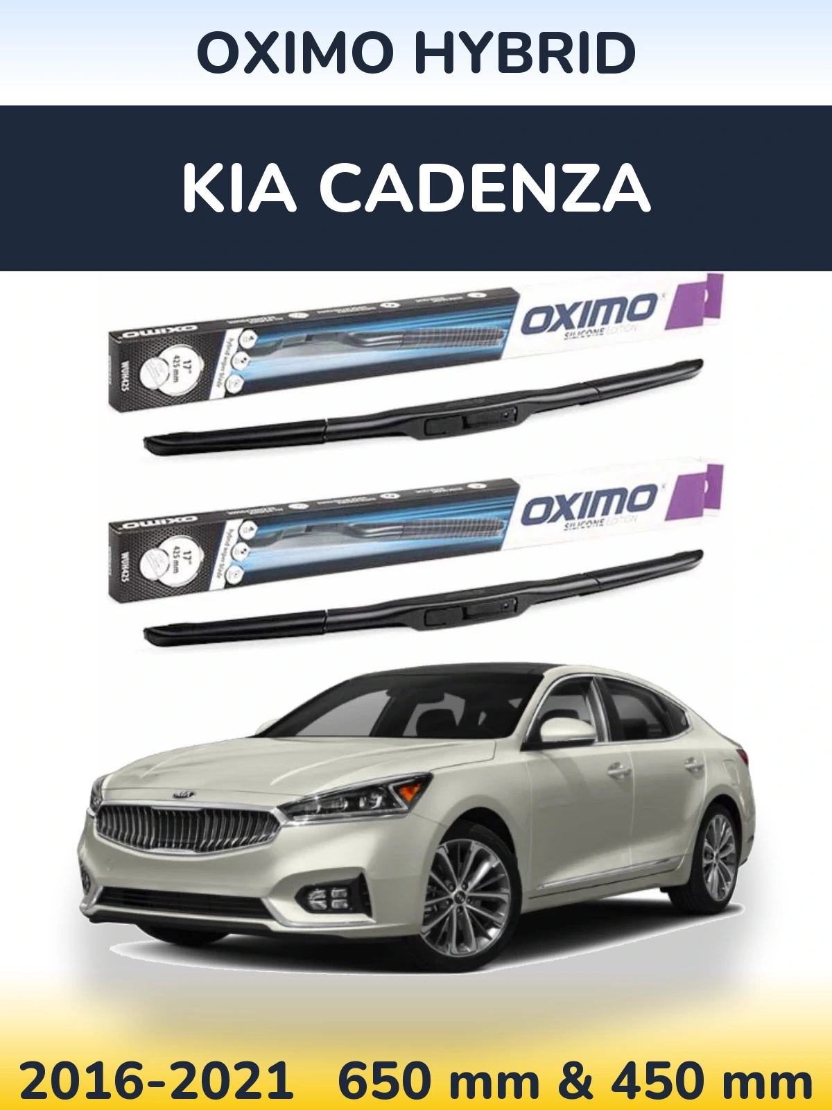 Ștergătoare Oximo Hybrid pentru KIA Cadenza
