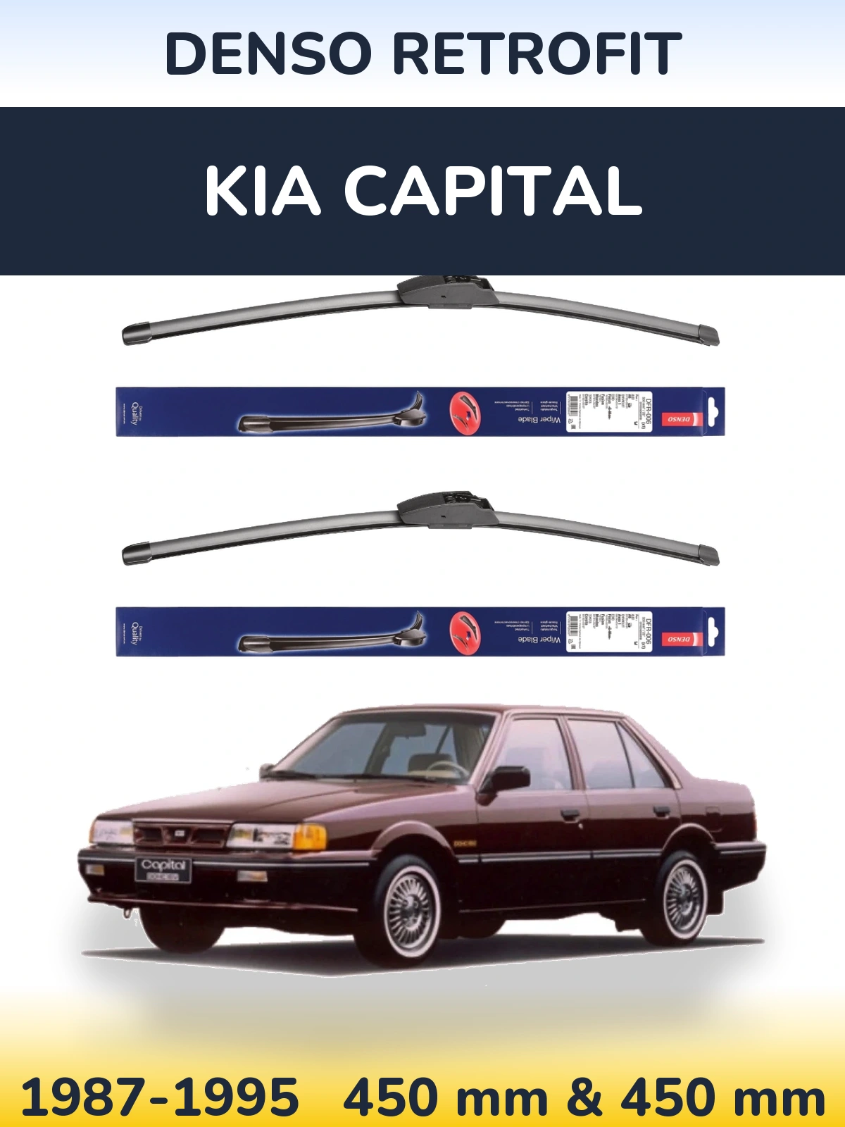 Ștergătoare Denso Retrofit pentru KIA Capital