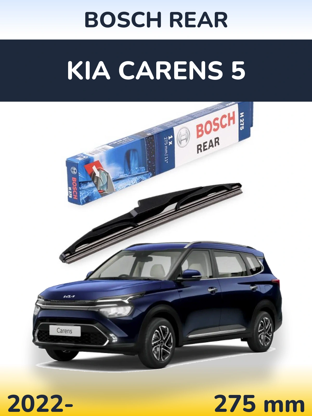 Ștergătoare BOSCH Rear pentru KIA Carens 5