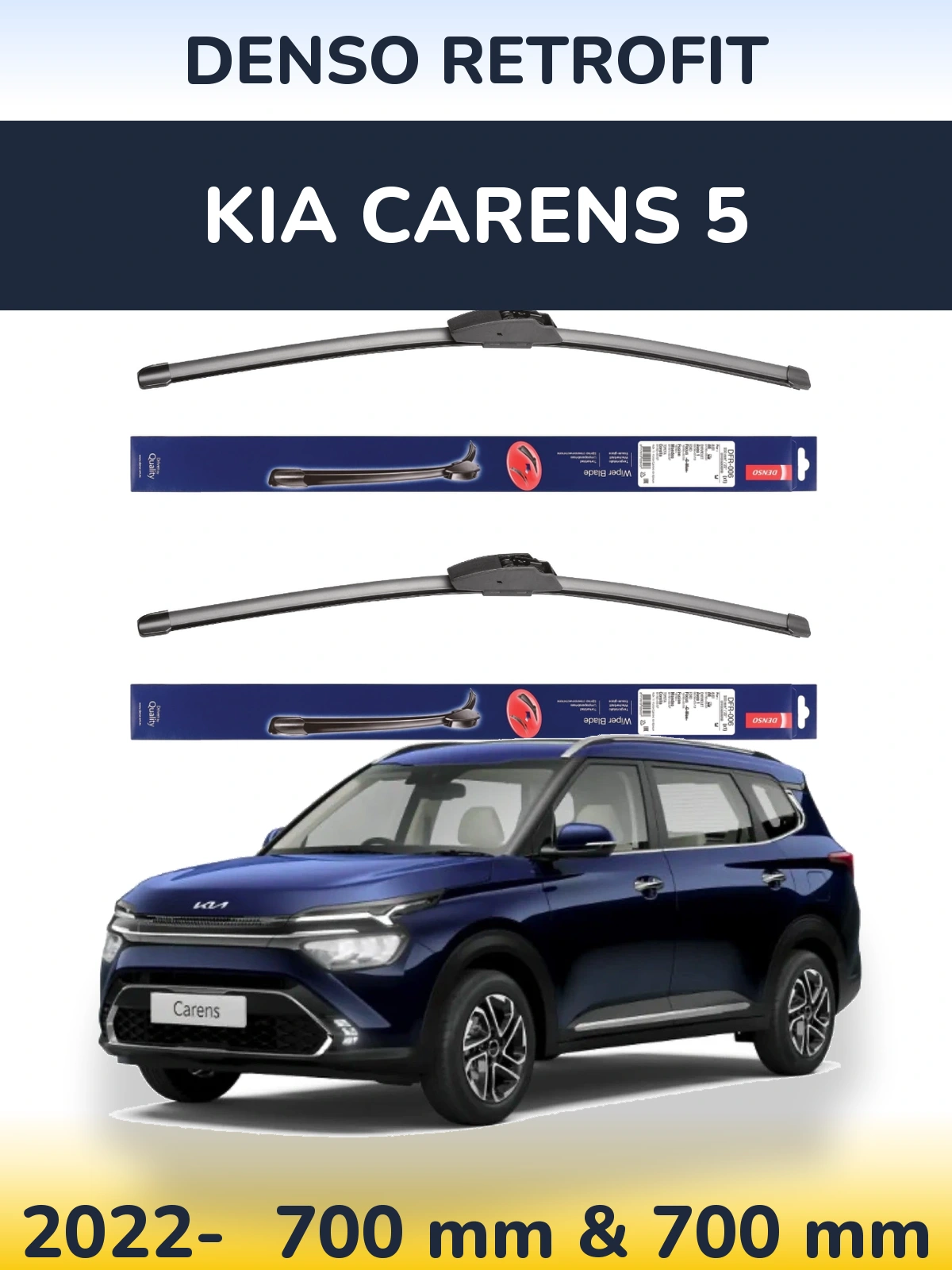 Ștergătoare Denso Retrofit pentru KIA Carens 5
