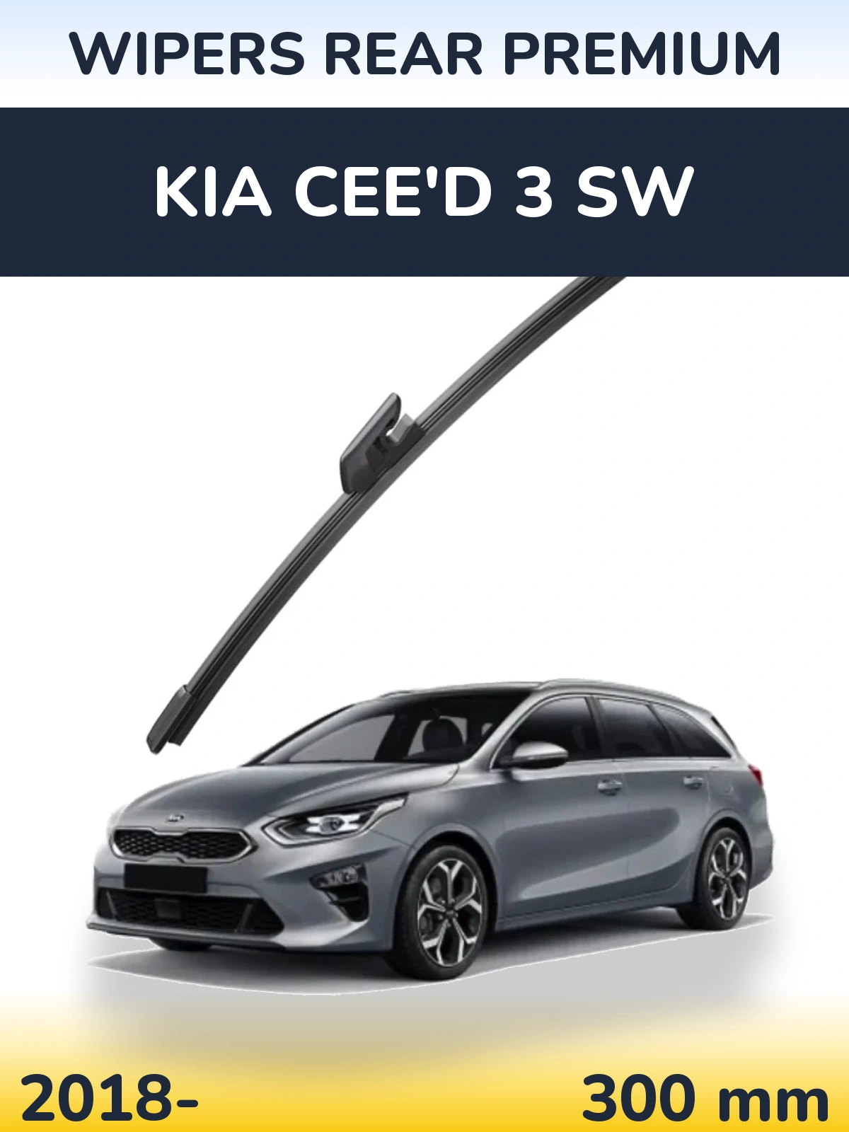 Ștergătoare WIPERS REAR PREMIUM pentru KIA Cee'd 3 SW