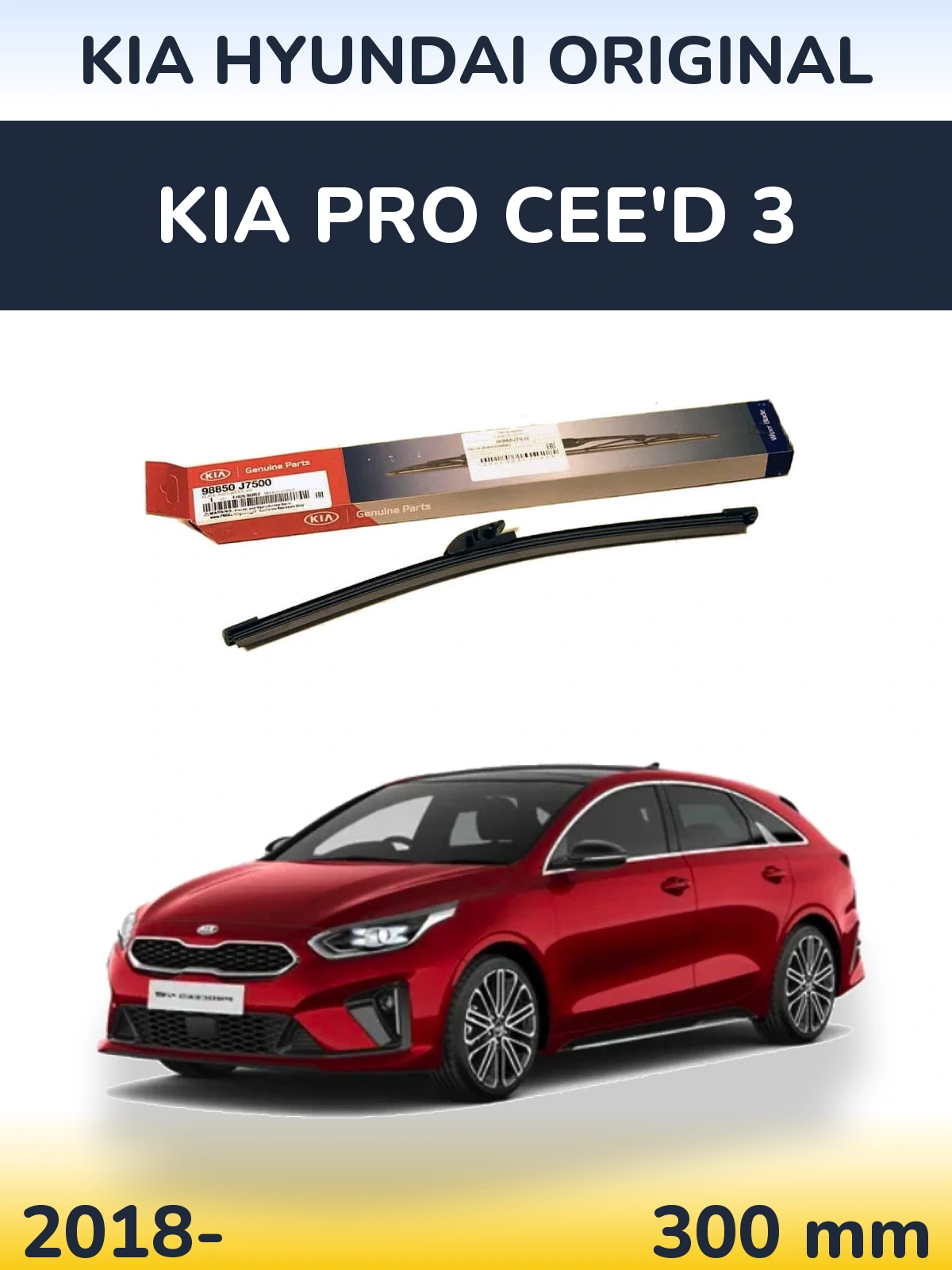 Ștergătoare Kia Hyundai OEM Kia Hyundai Original pentru KIA Pro Cee'd 3