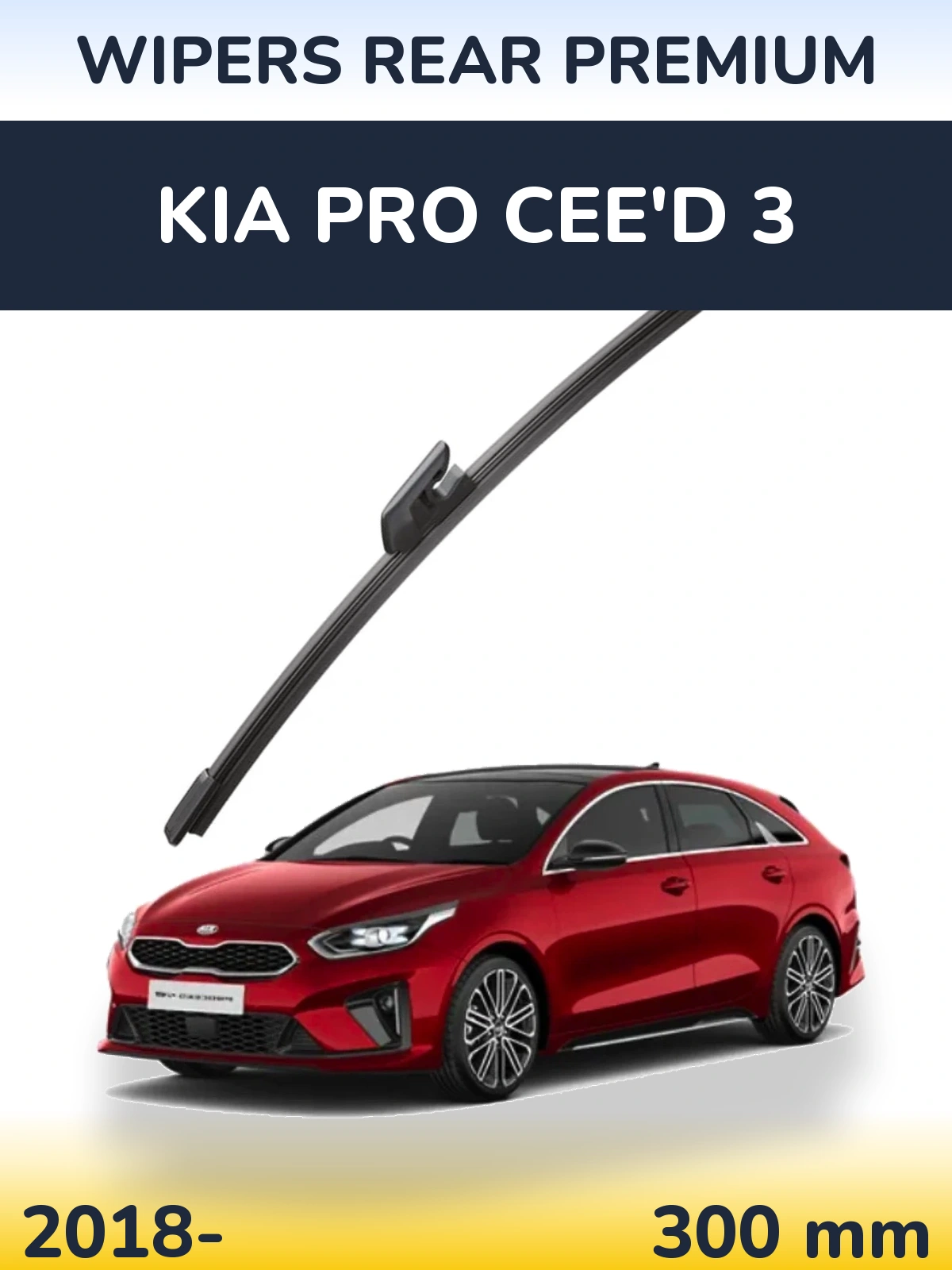 Ștergătoare WIPERS REAR PREMIUM pentru KIA Pro Cee'd 3