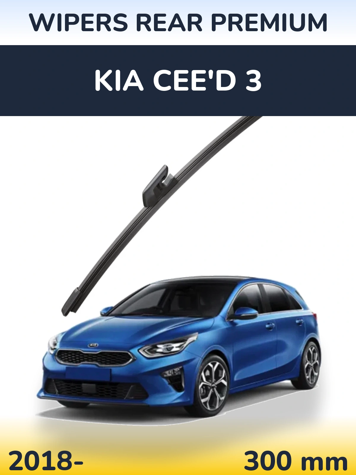 Ștergătoare WIPERS REAR PREMIUM pentru KIA Cee'd 3