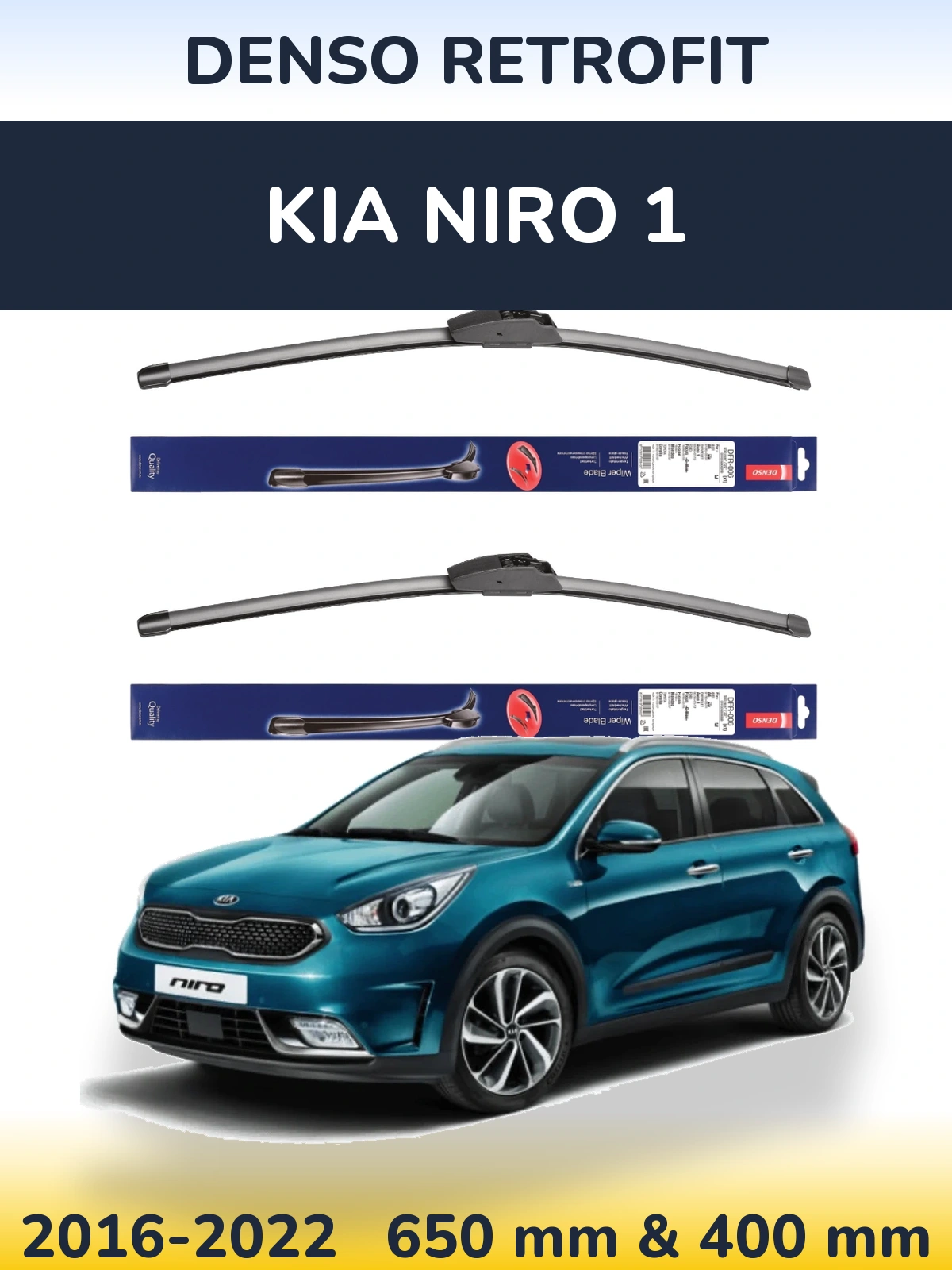 Ștergătoare Denso Retrofit pentru KIA Niro 1