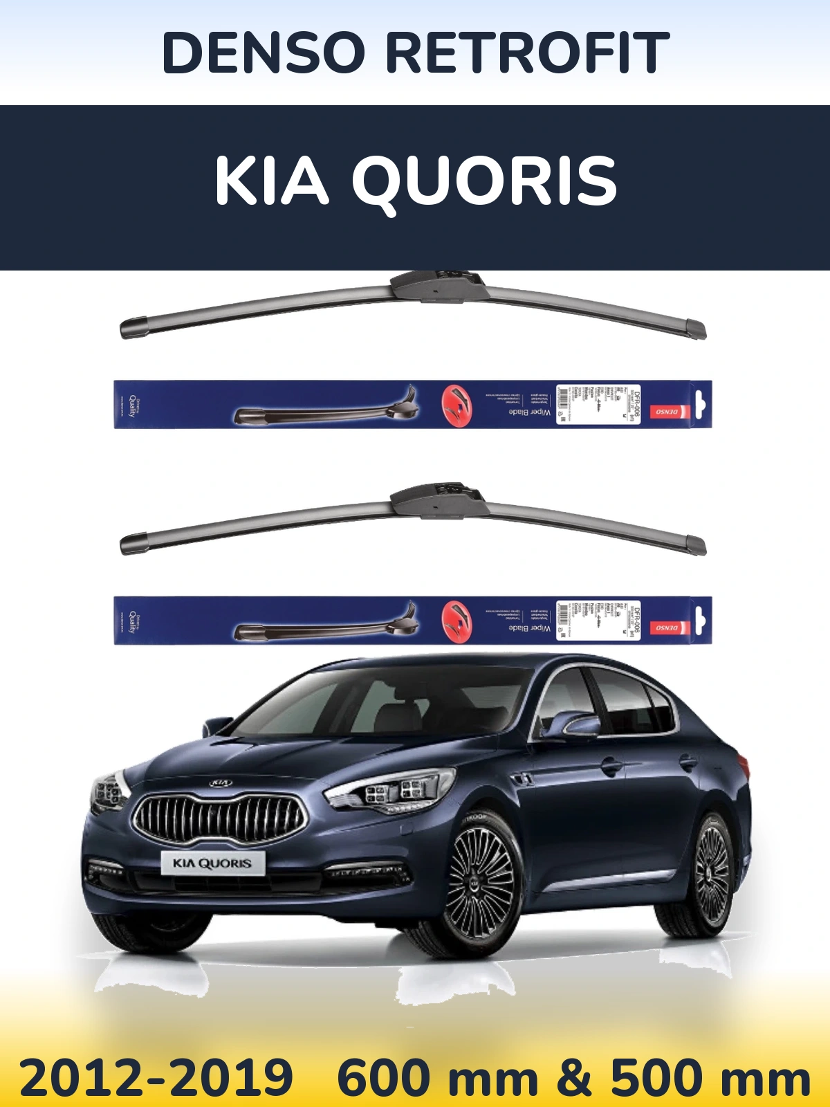 Ștergătoare Denso Retrofit pentru KIA Quoris