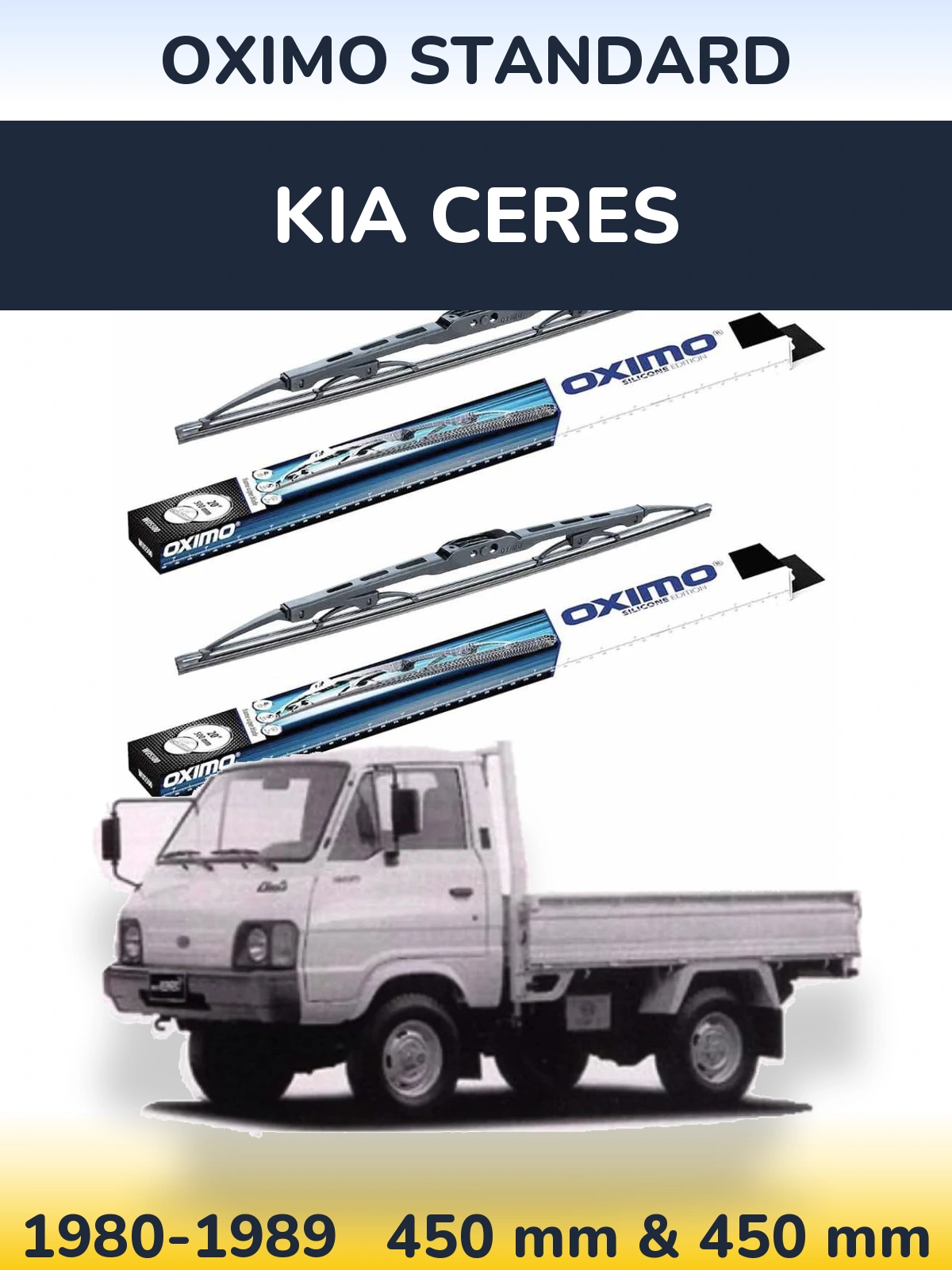 Ștergătoare Oximo Standard pentru KIA Ceres